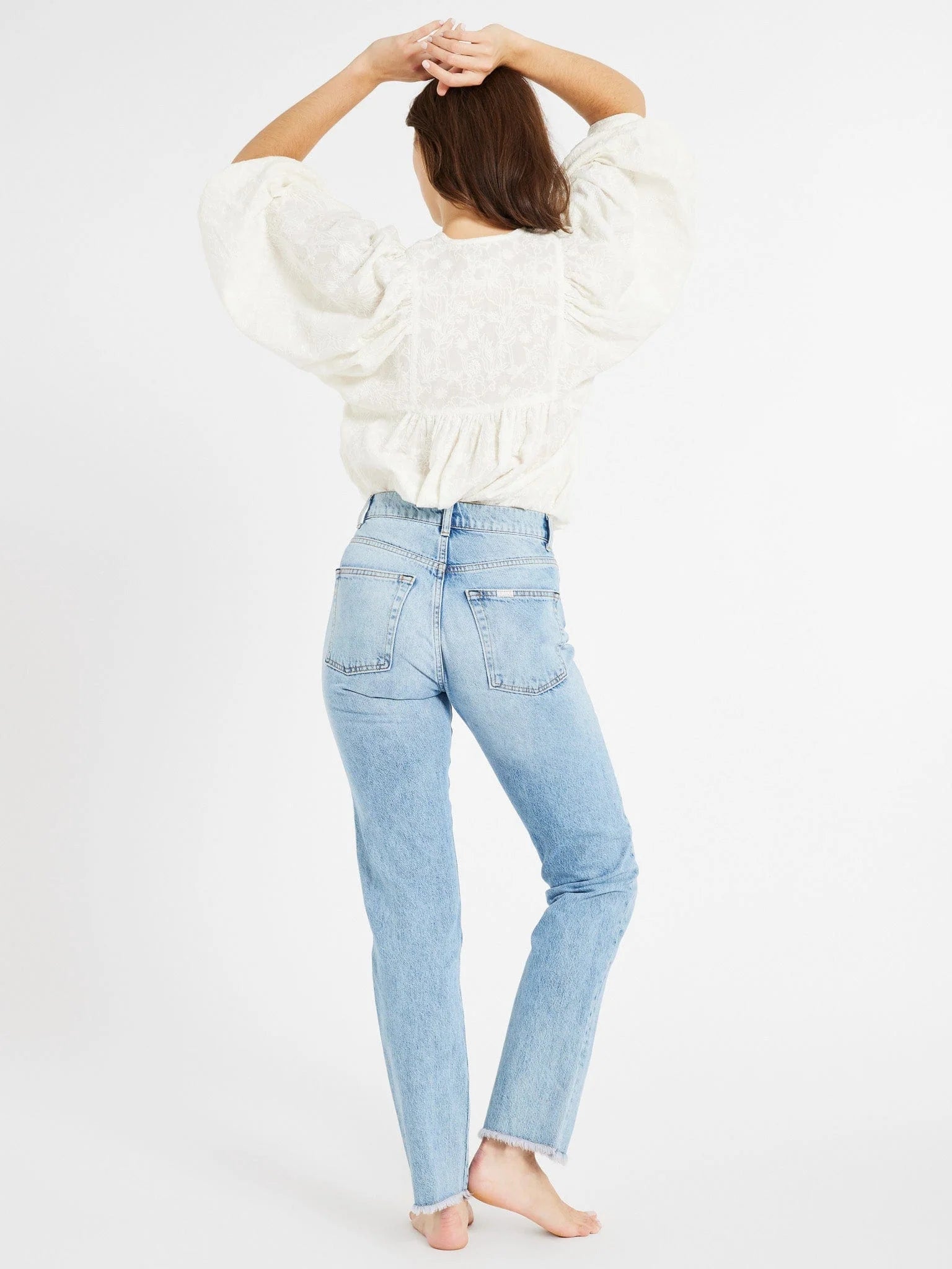 Charlie Top in Garden Embroidery