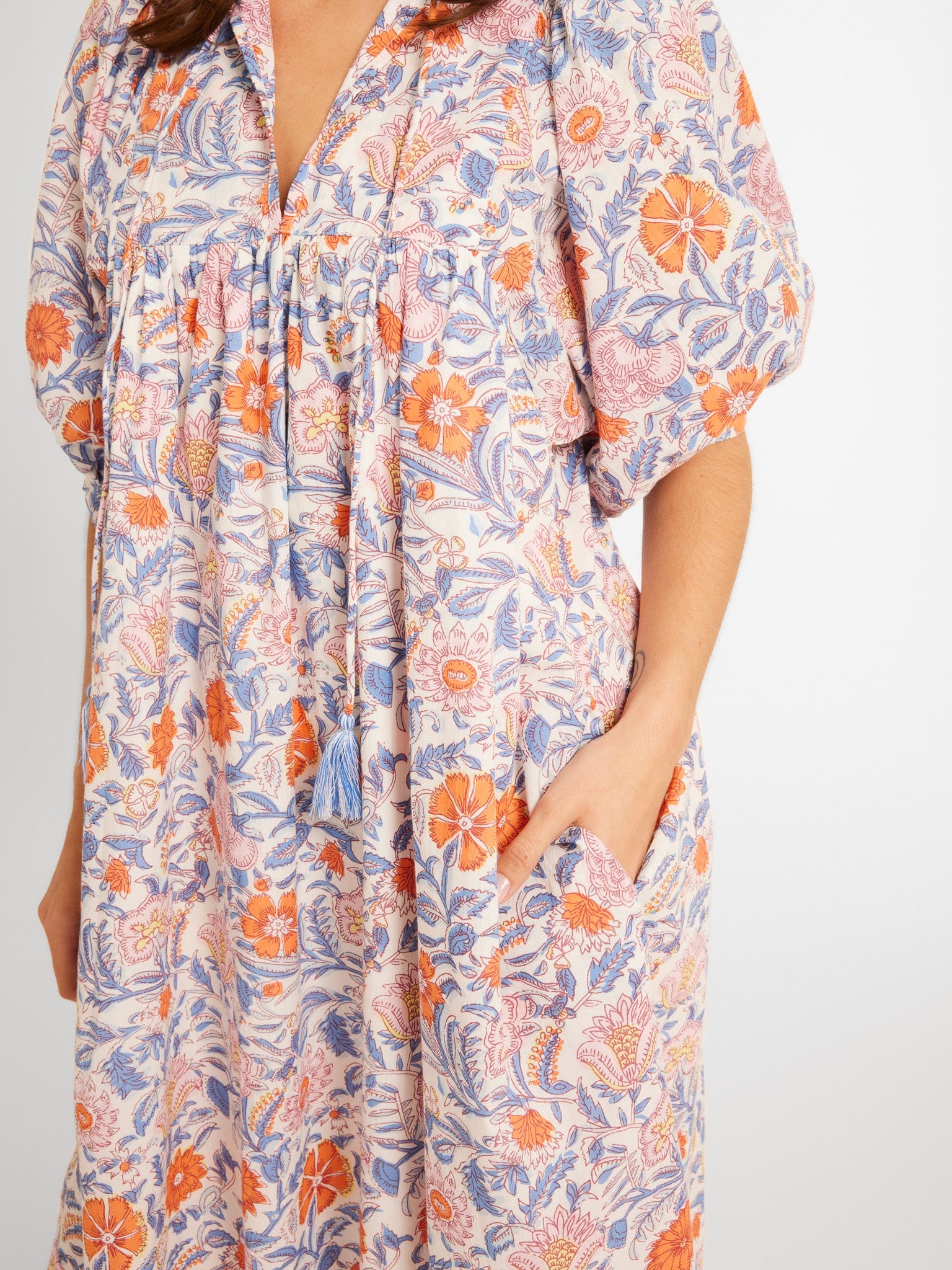 Saffron Dress in Newport Floral