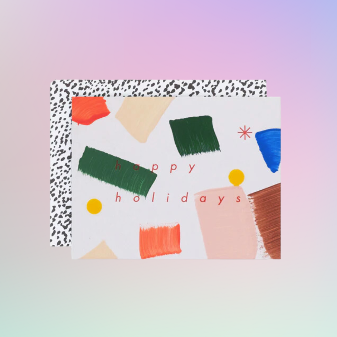 Holiday Confetti Card