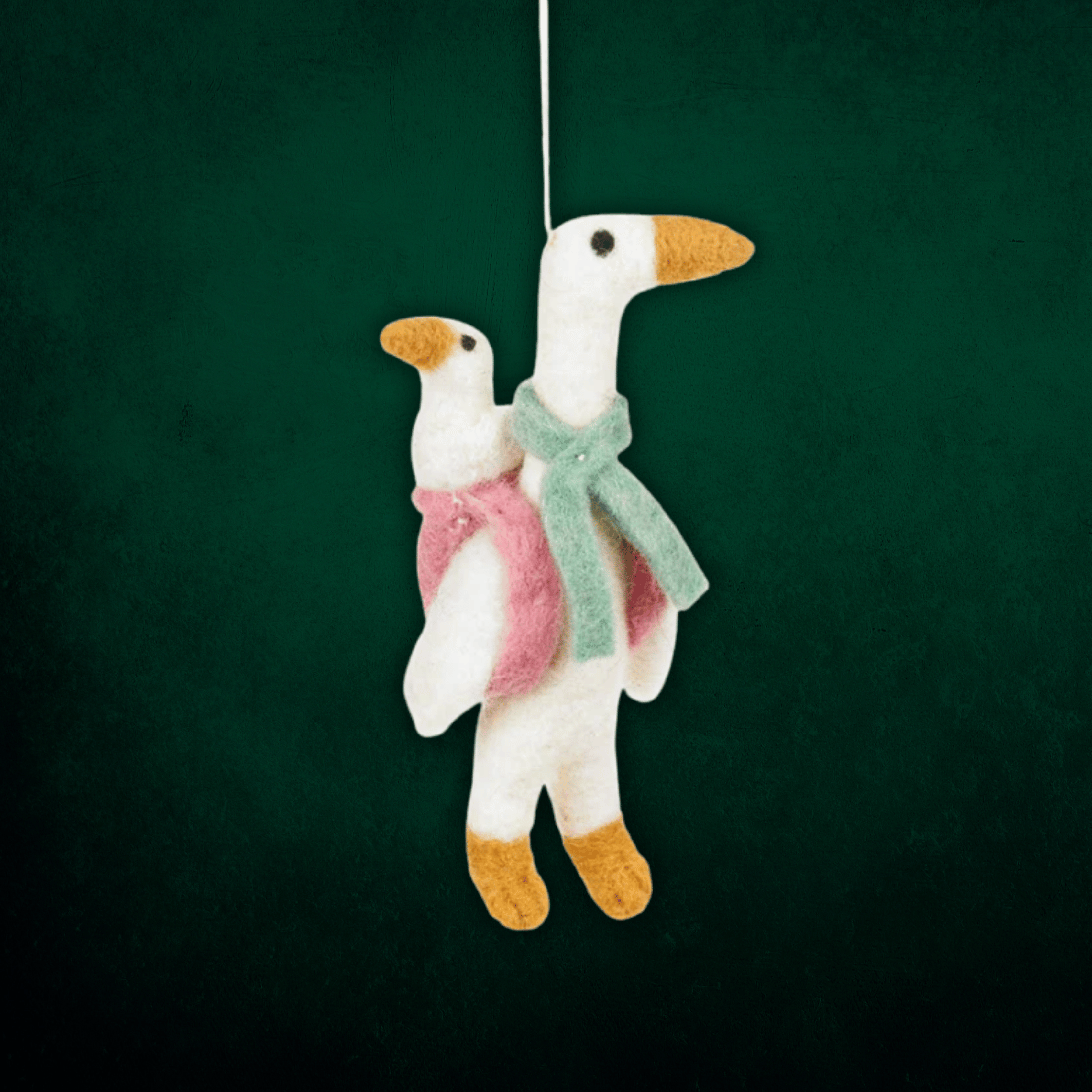 Handmade Felt Mother Goose Hanging Decoration