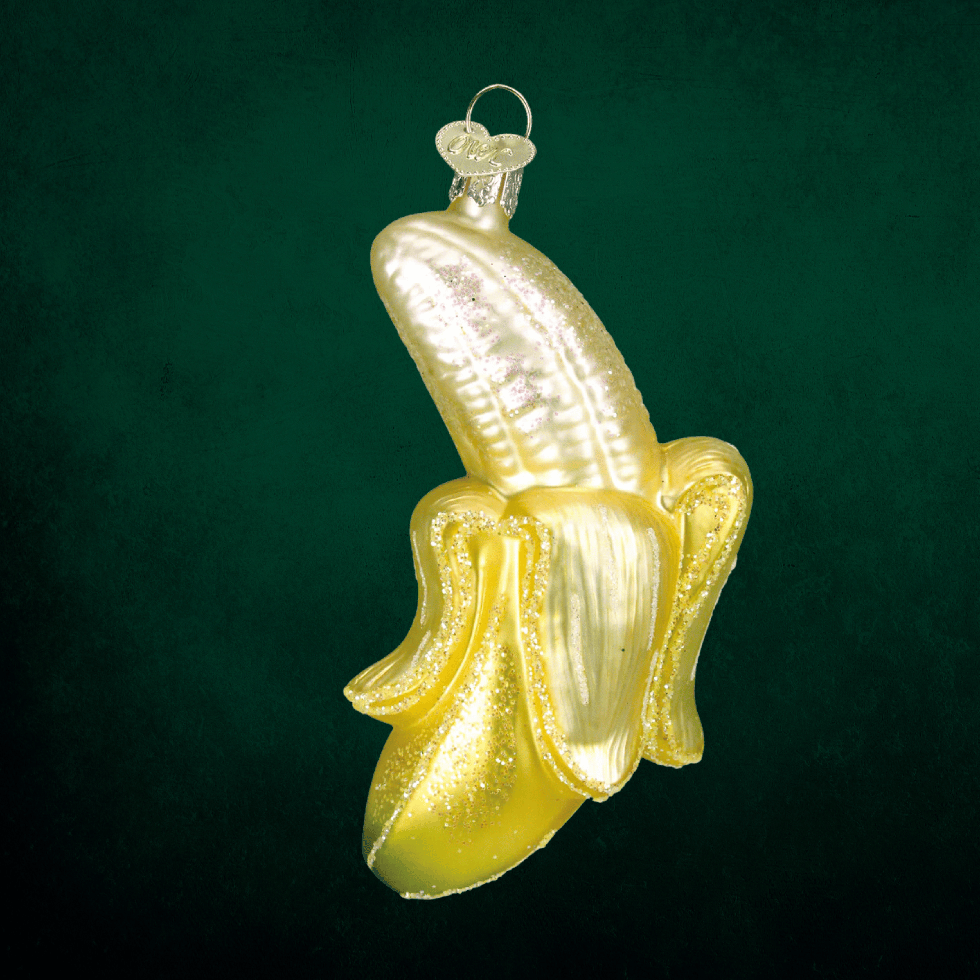 Peeled Banana Ornament