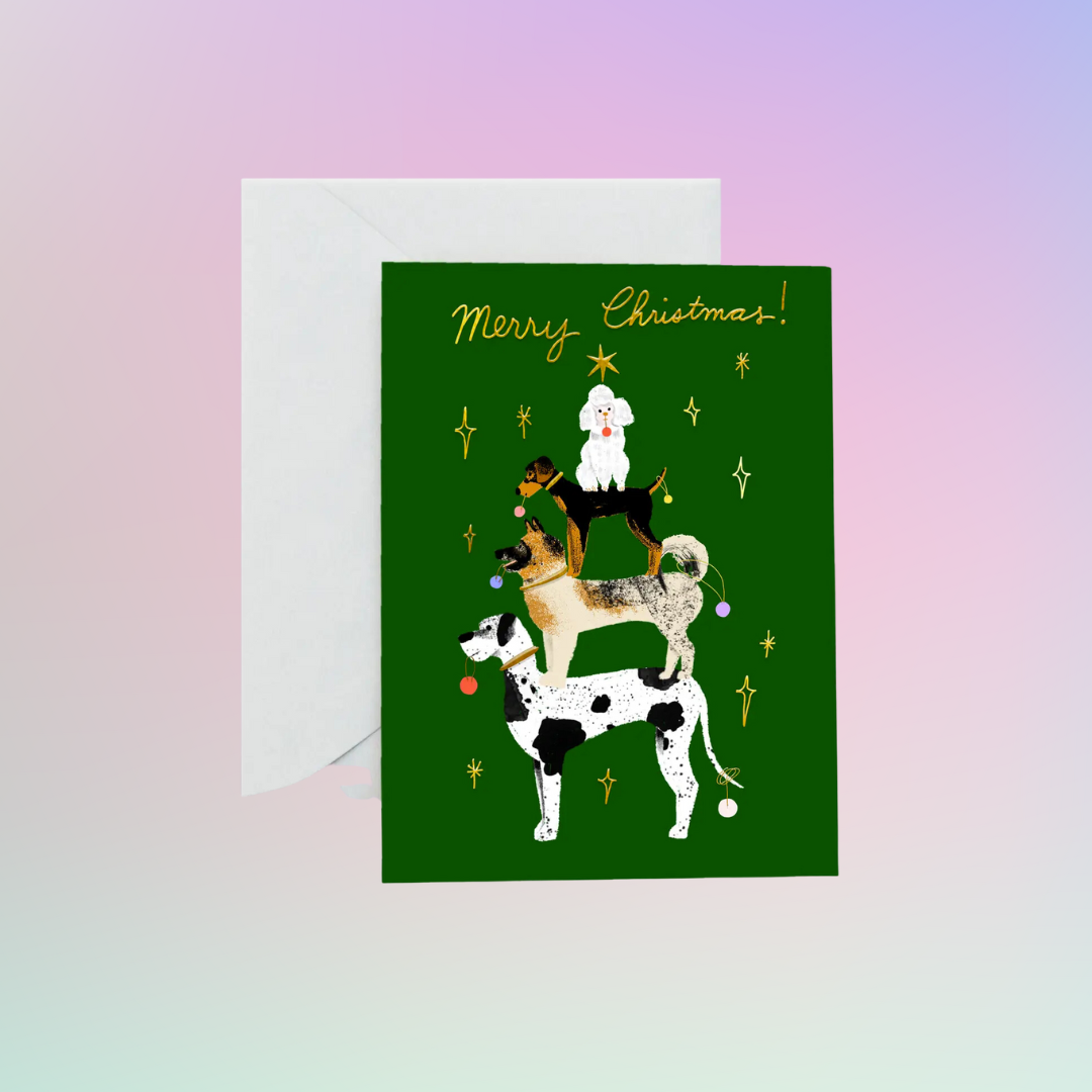 Pup Tree Holiday Card
