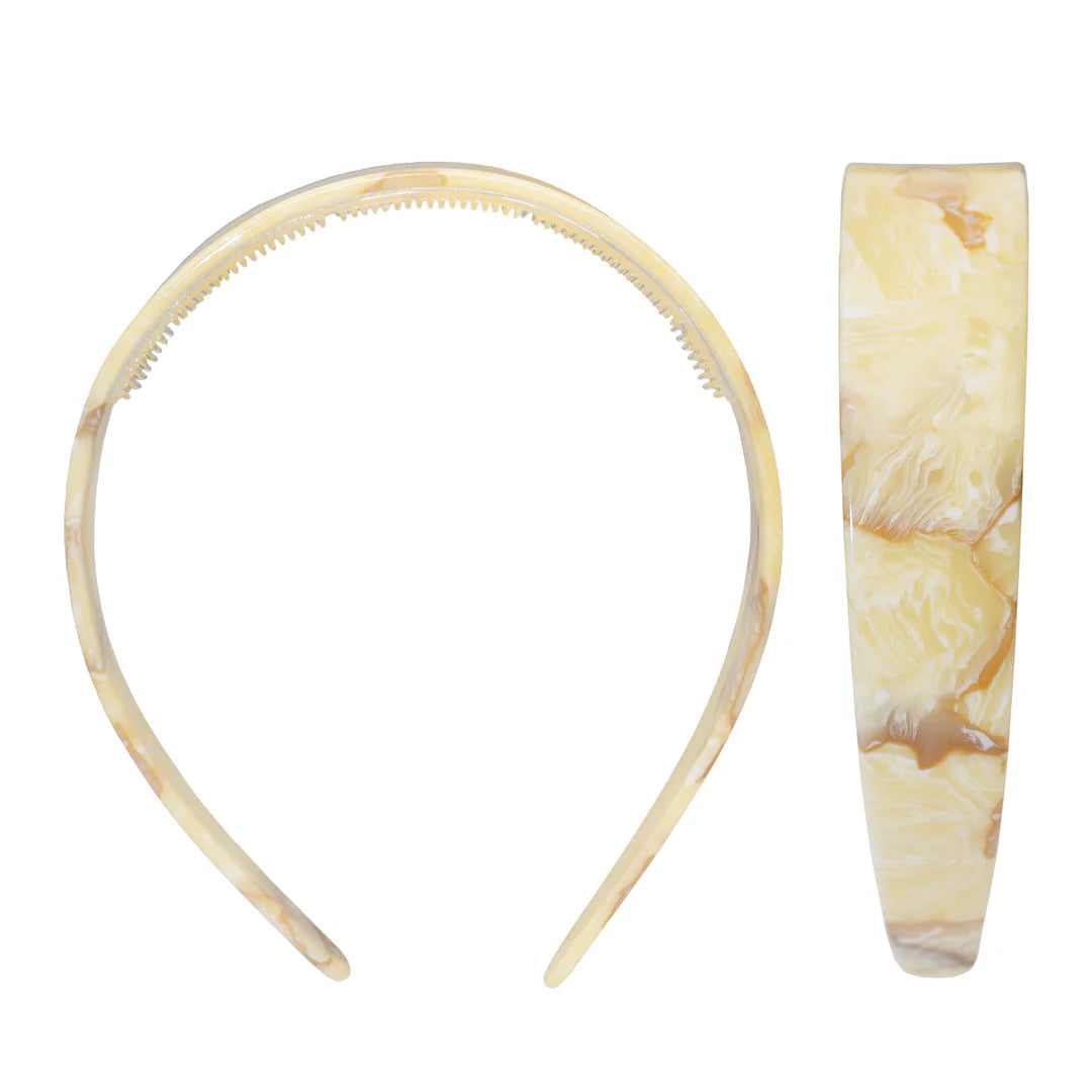 Starlet Wide Headband in Chantilly