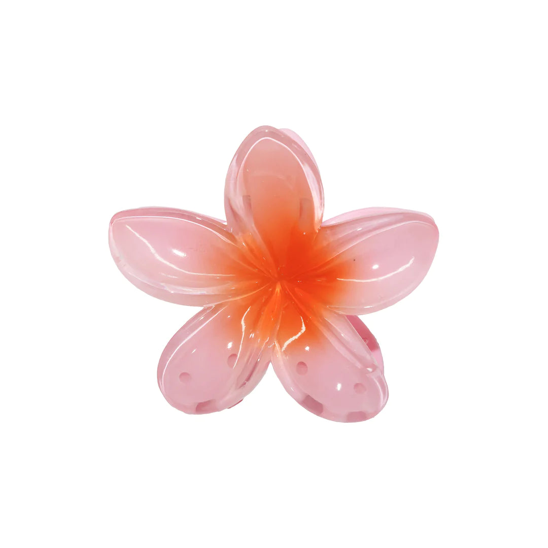 Super Bloom Claw Clip in Guava