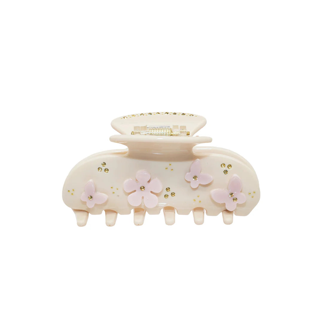 Sweetheart Claw Clip in Pink Angel Food