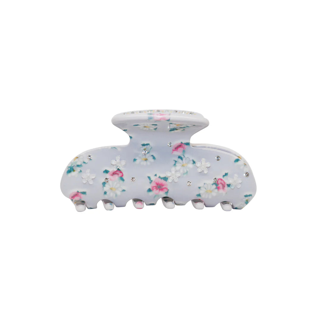 Sweetheart Hair Claw Clip in Tea Party