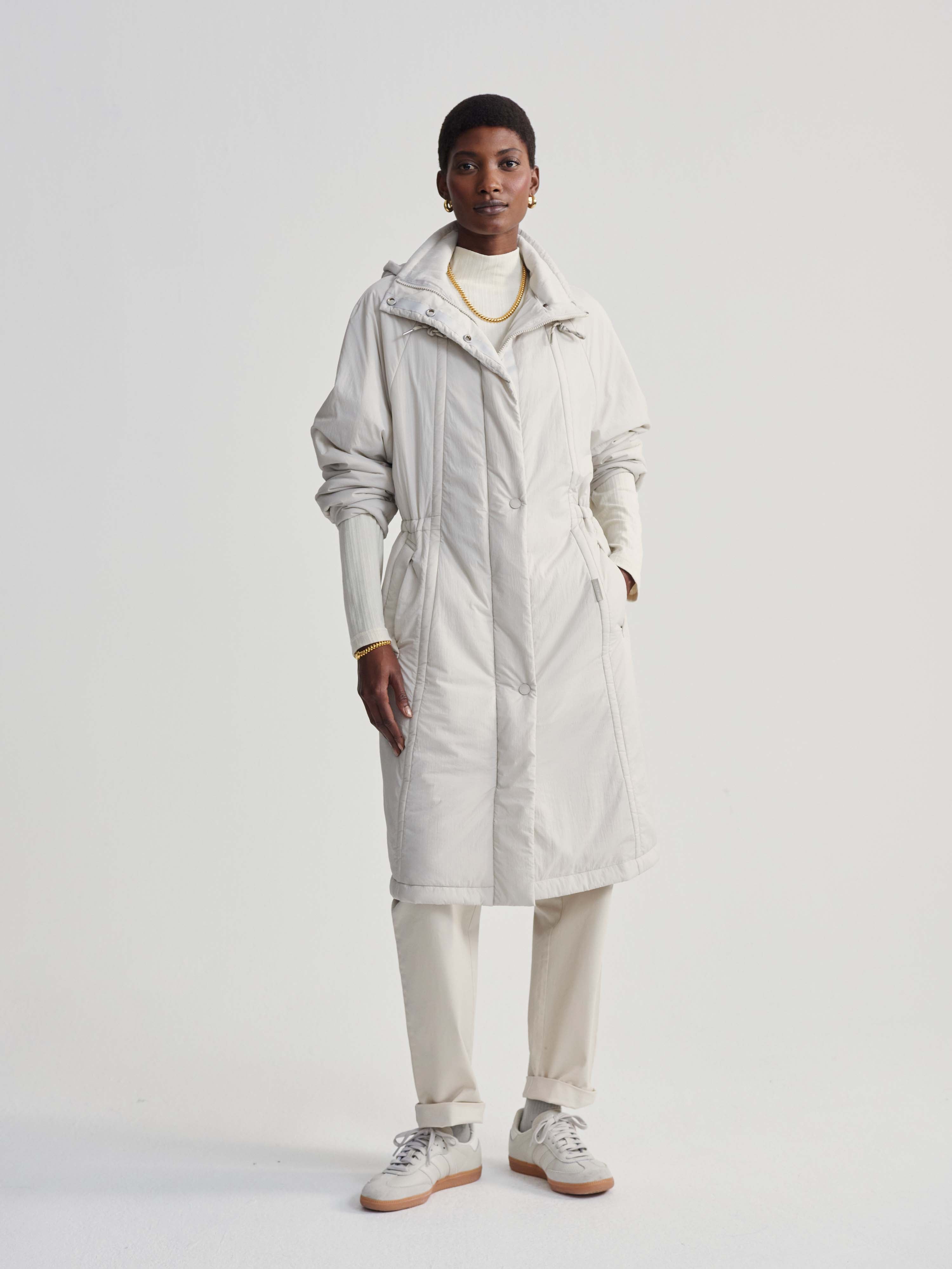 Elle Light Padded Parka in Rainy Day