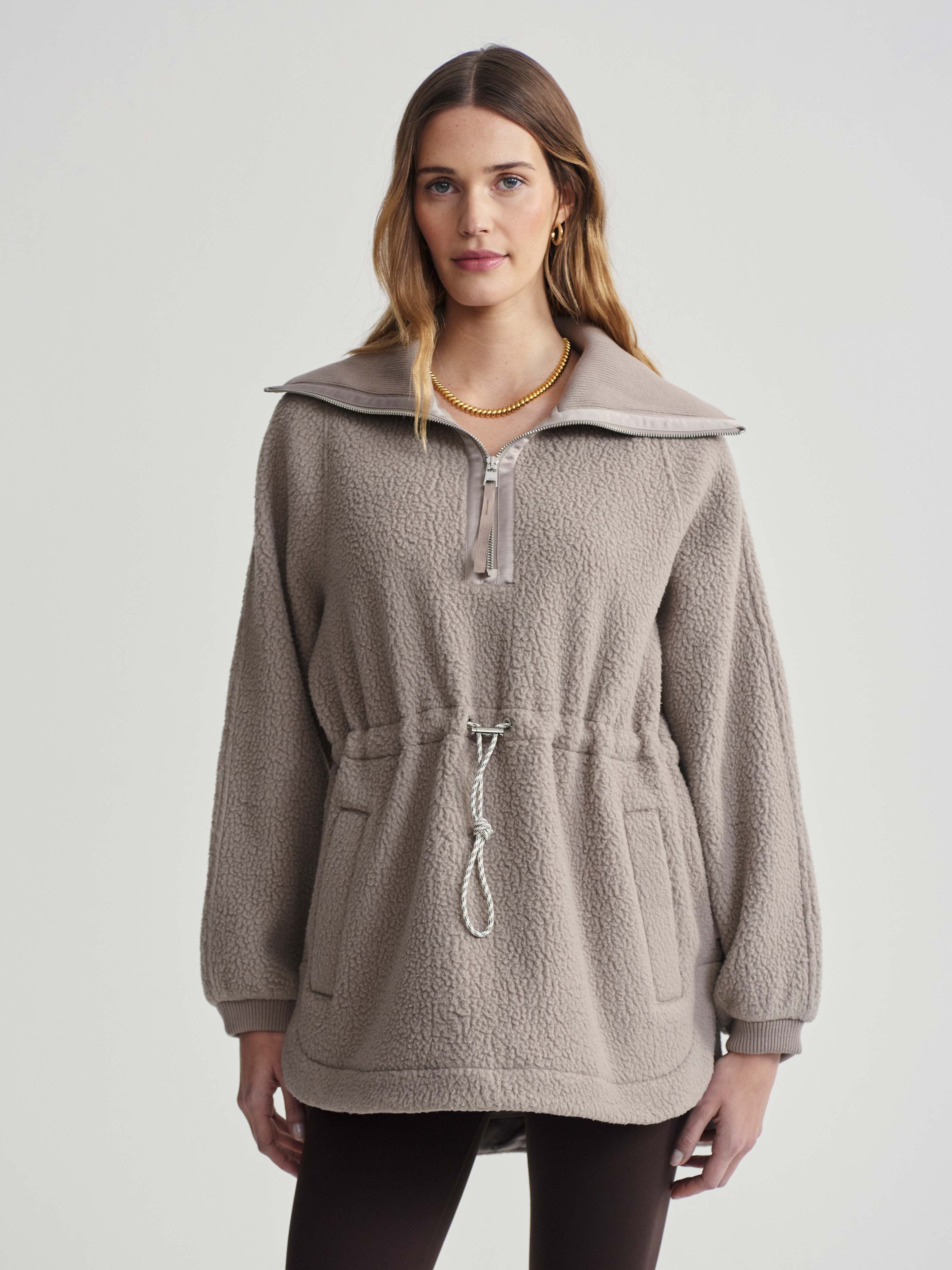 Parnel Half-Zip Fleece in Fungi