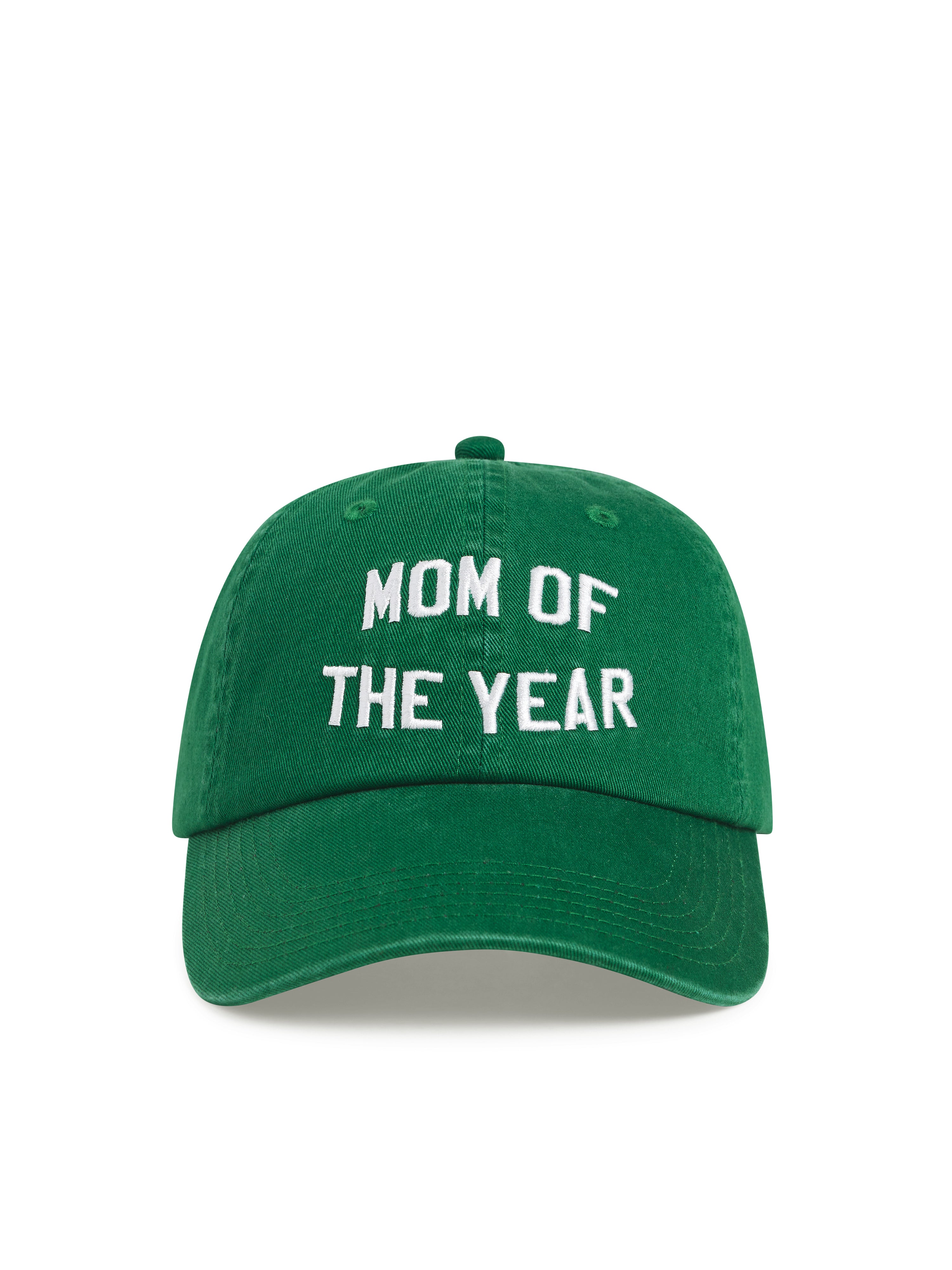 Mom Of The Year Baseball Hat in Green