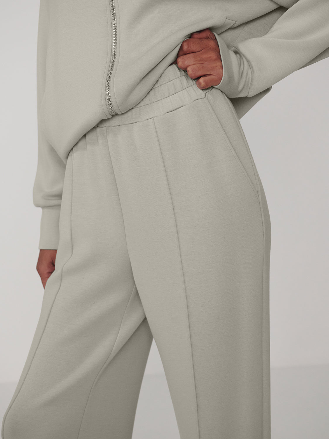 The Wide Leg Pant 28 | Blue Clay