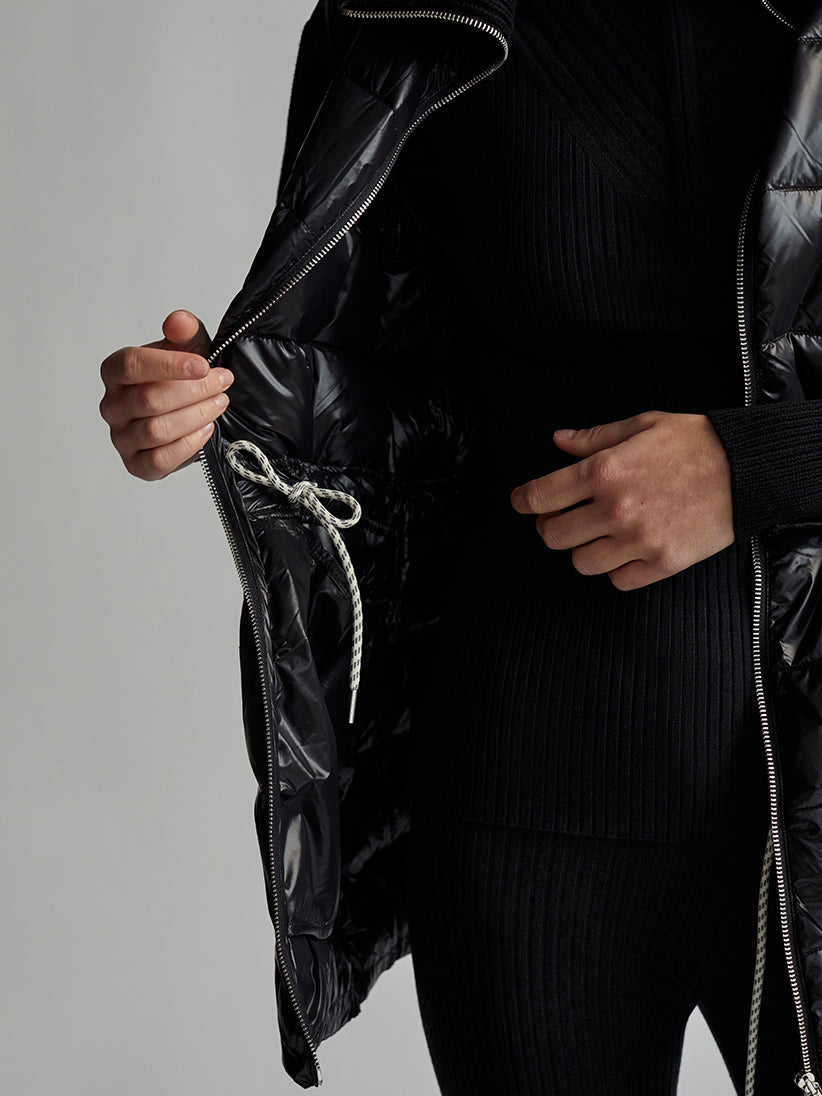 Arlen Zip-Through Jacket in Black