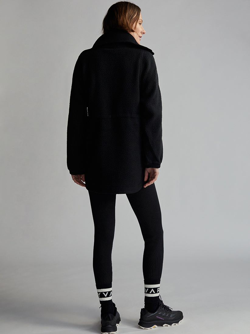 Parnel Half-Zip Fleece in Black