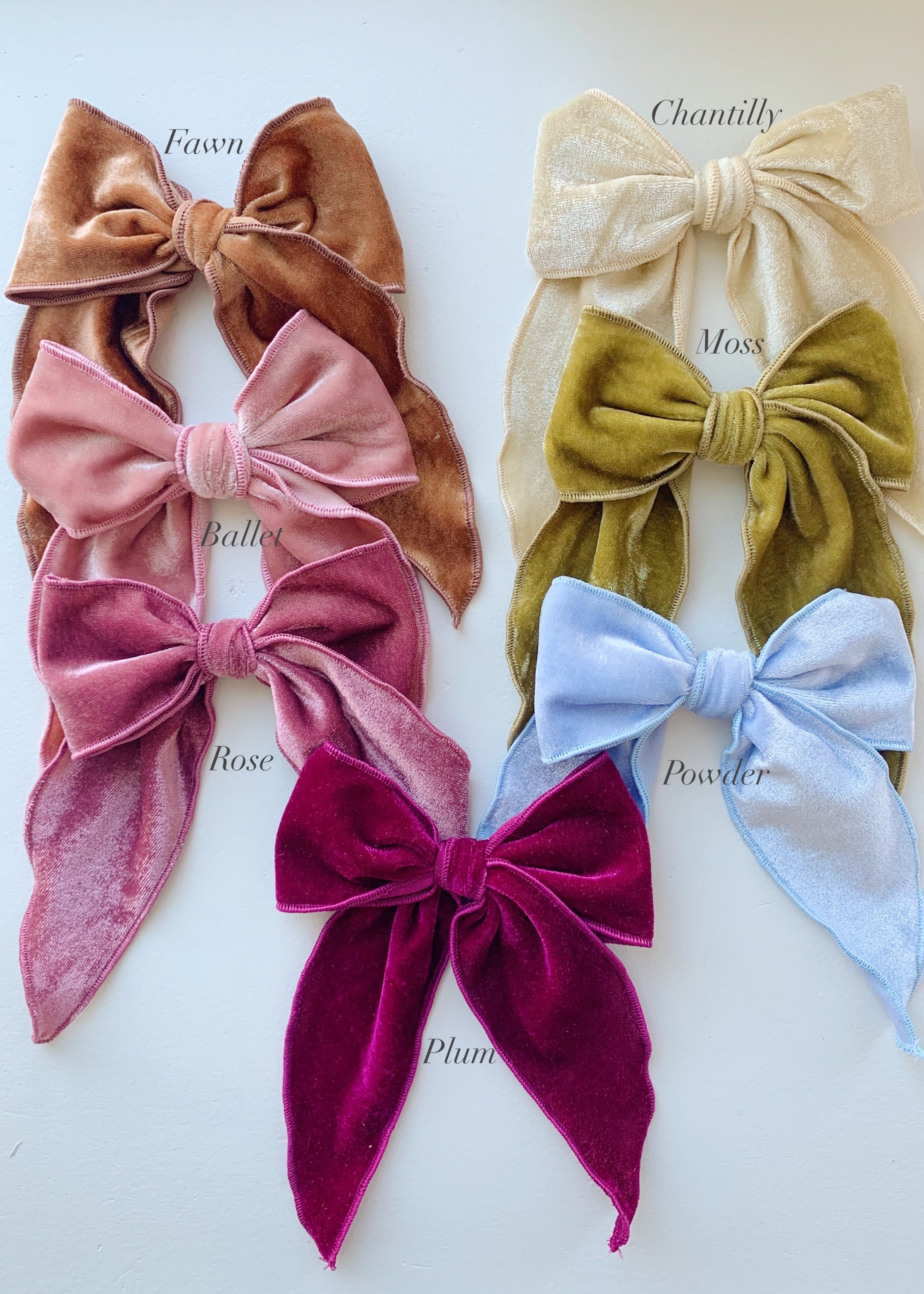 Clara Velvet Hair Bow
