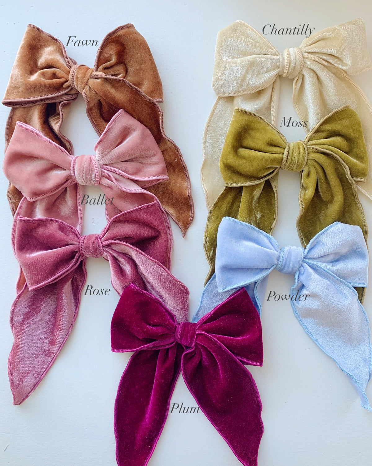 Clara Velvet Hair Bow
