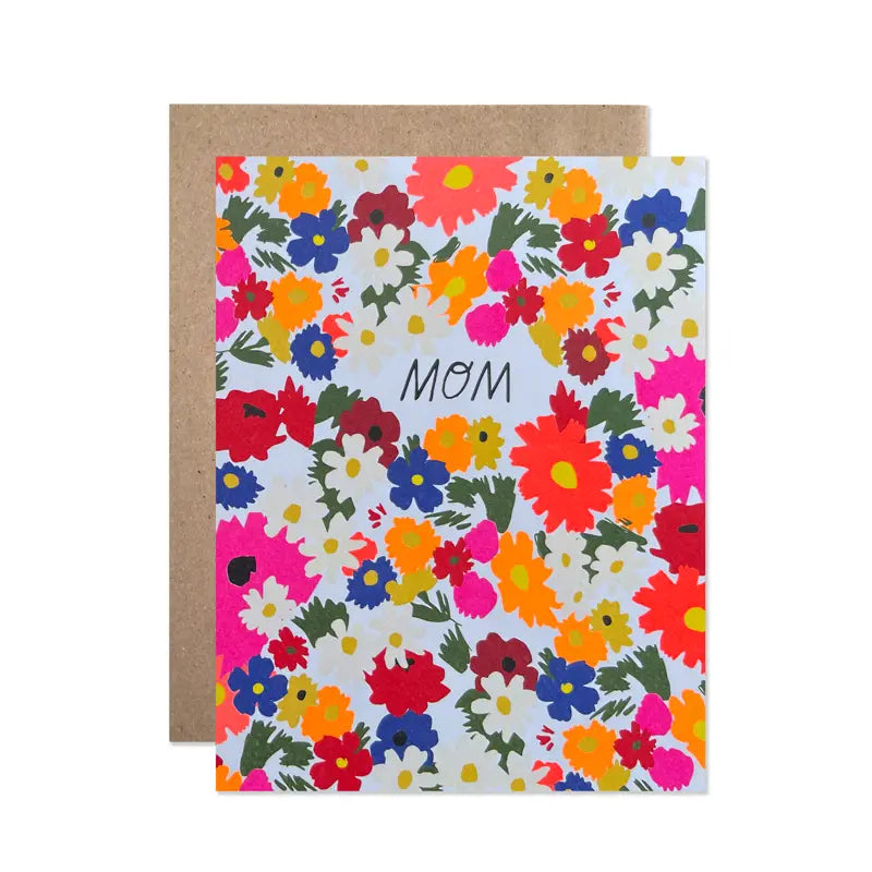 Mom Floral Card