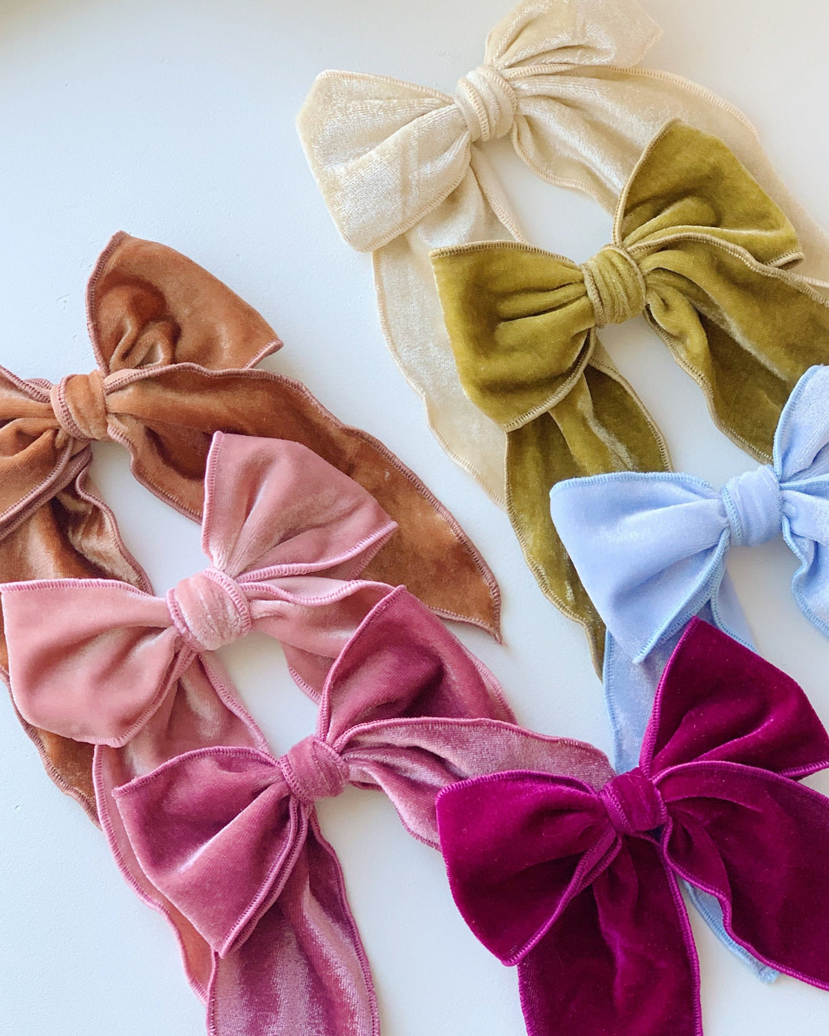 Clara Velvet Hair Bow