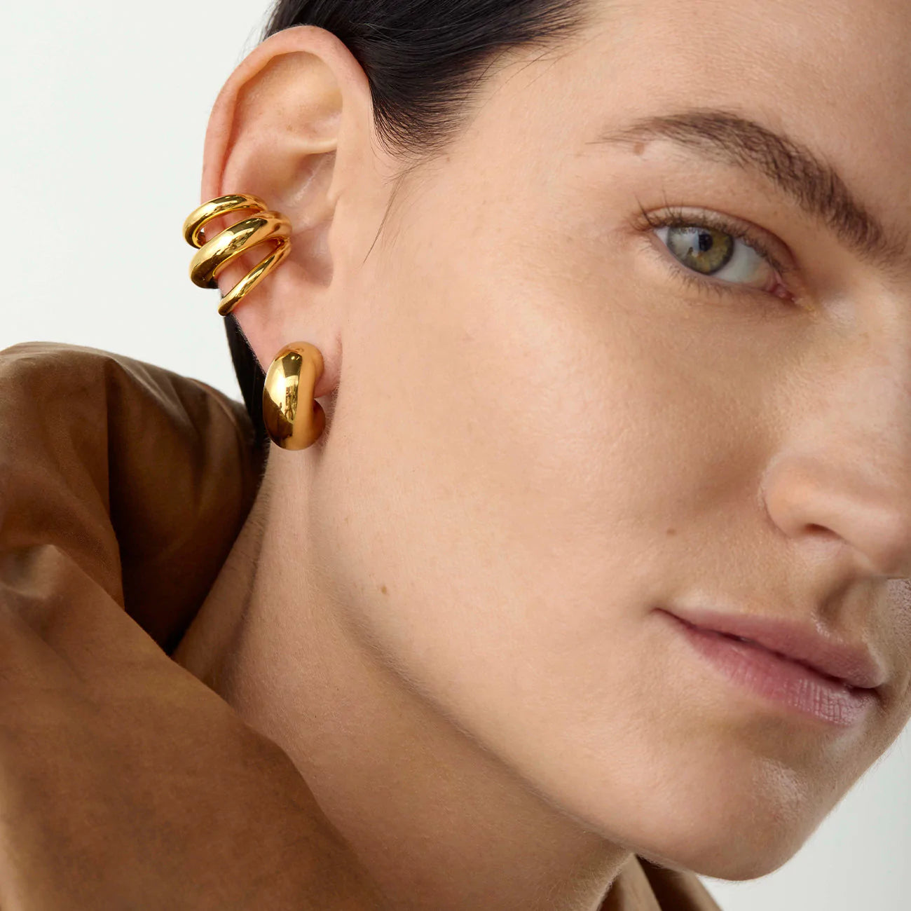 Tome Triple Ear Cuff | Gold