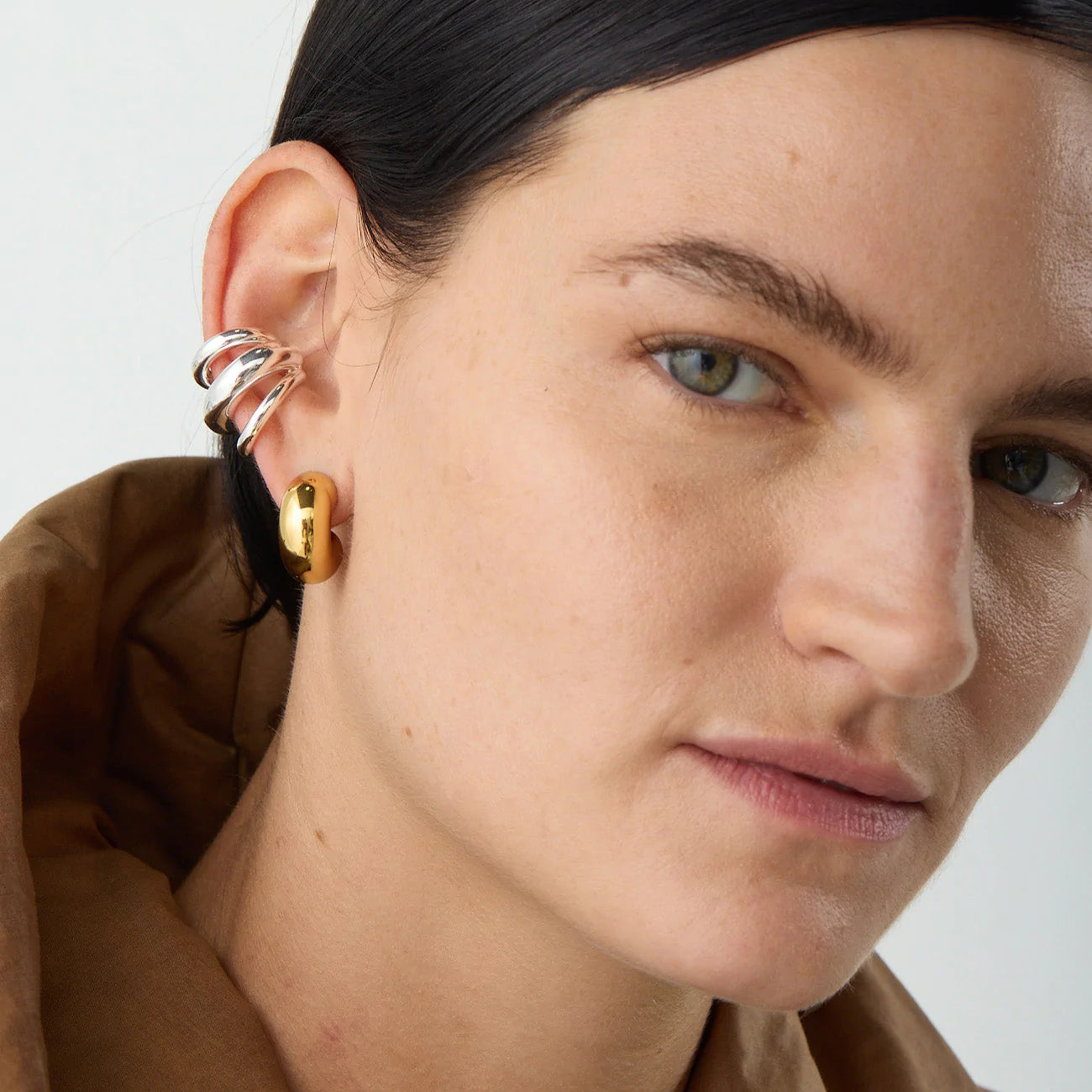 Tome Triple Ear Cuff | Silver