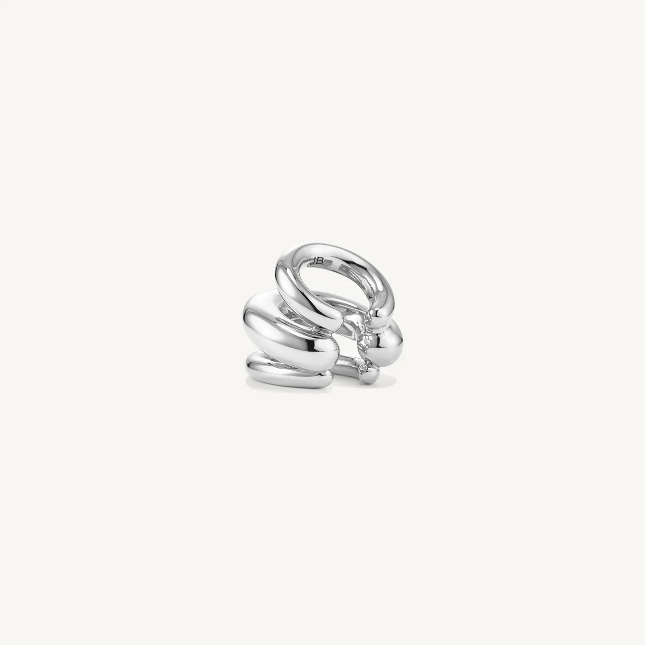 Tome Triple Ear Cuff | Silver