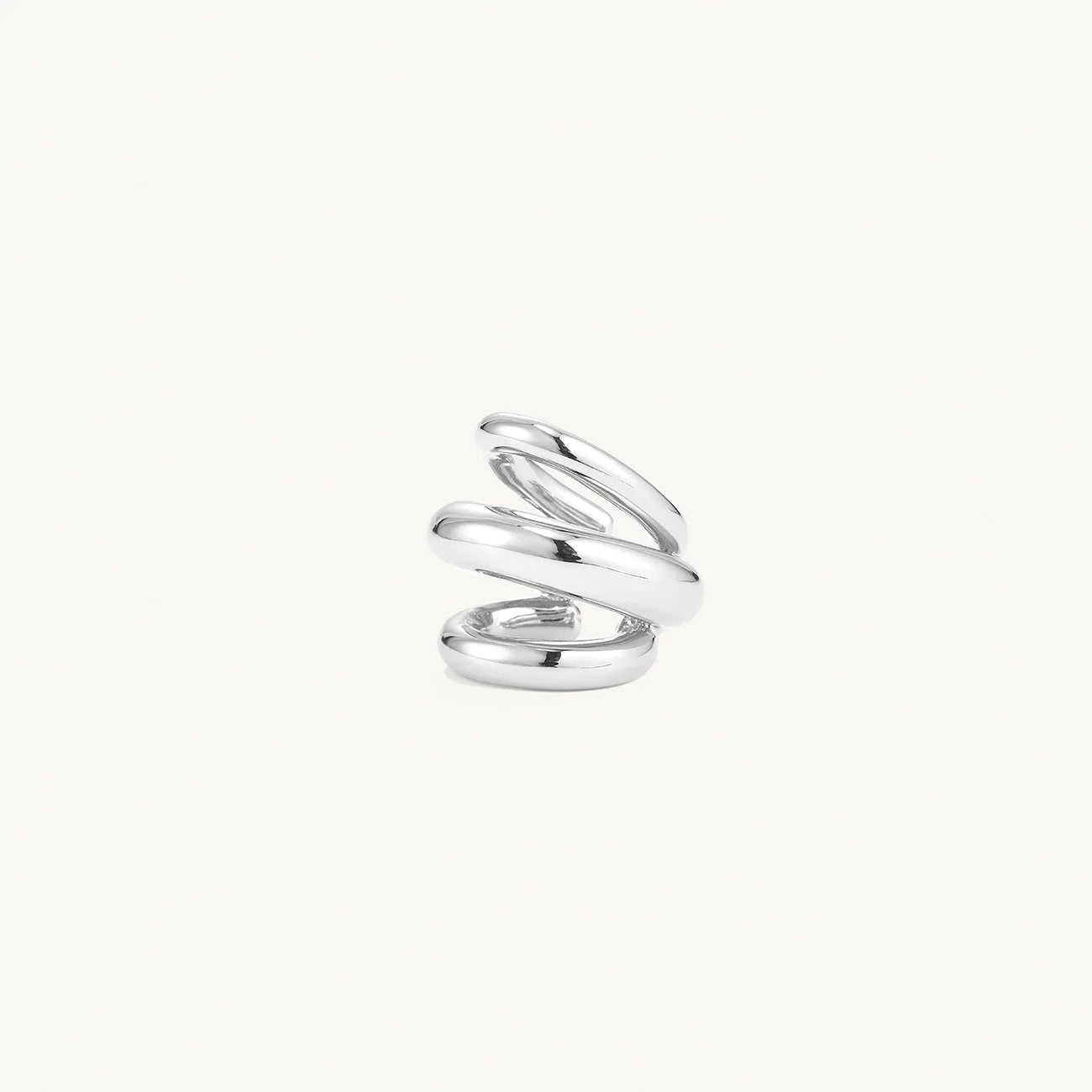 Tome Triple Ear Cuff | Silver