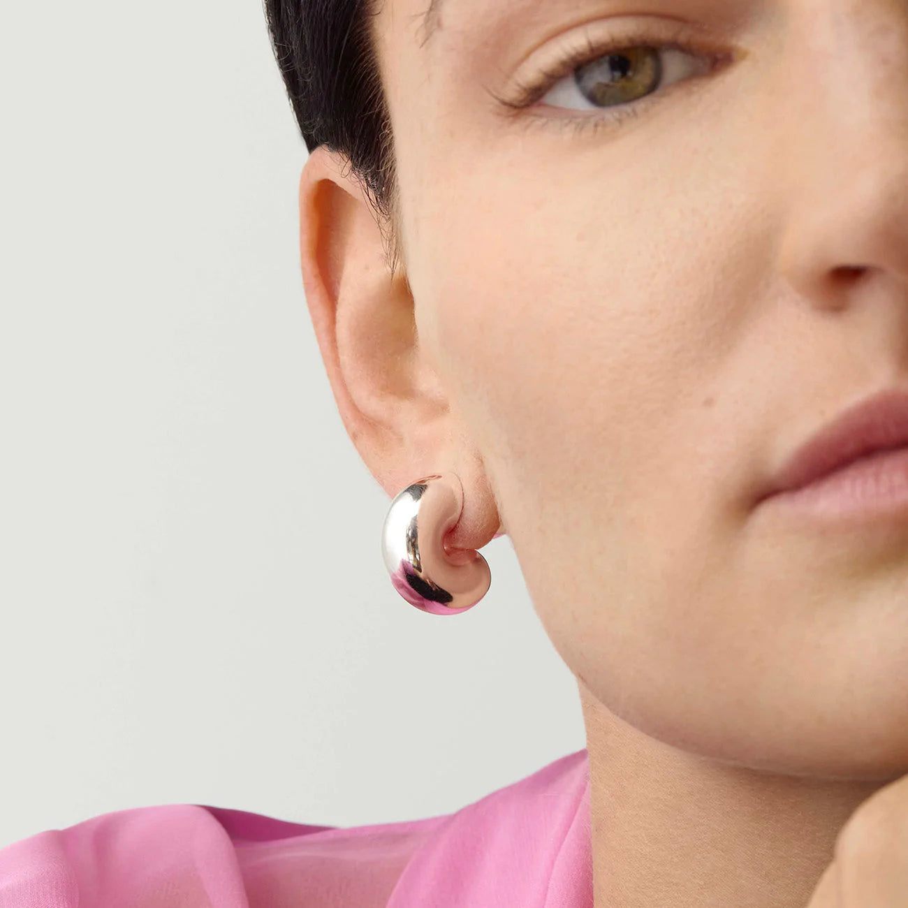 Tome Hoops Medium | Silver