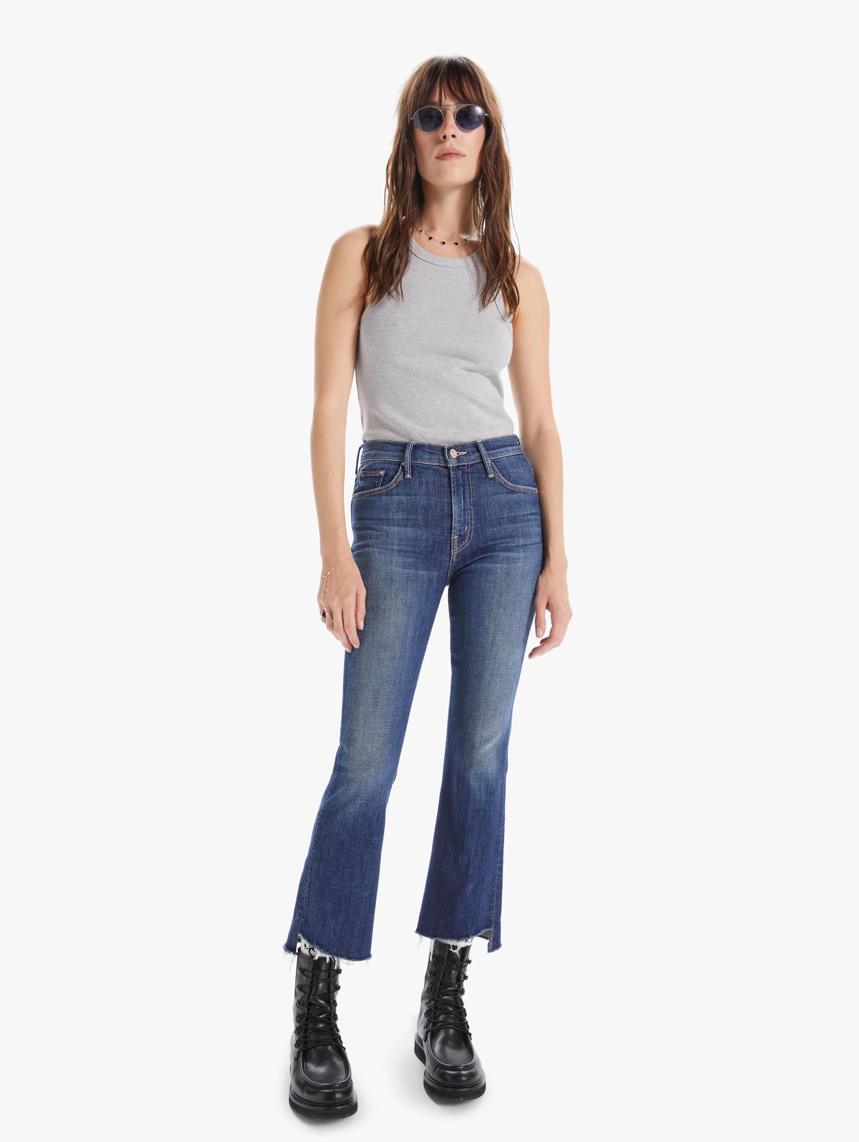 The Insider Crop Step Fray | Girl Crush