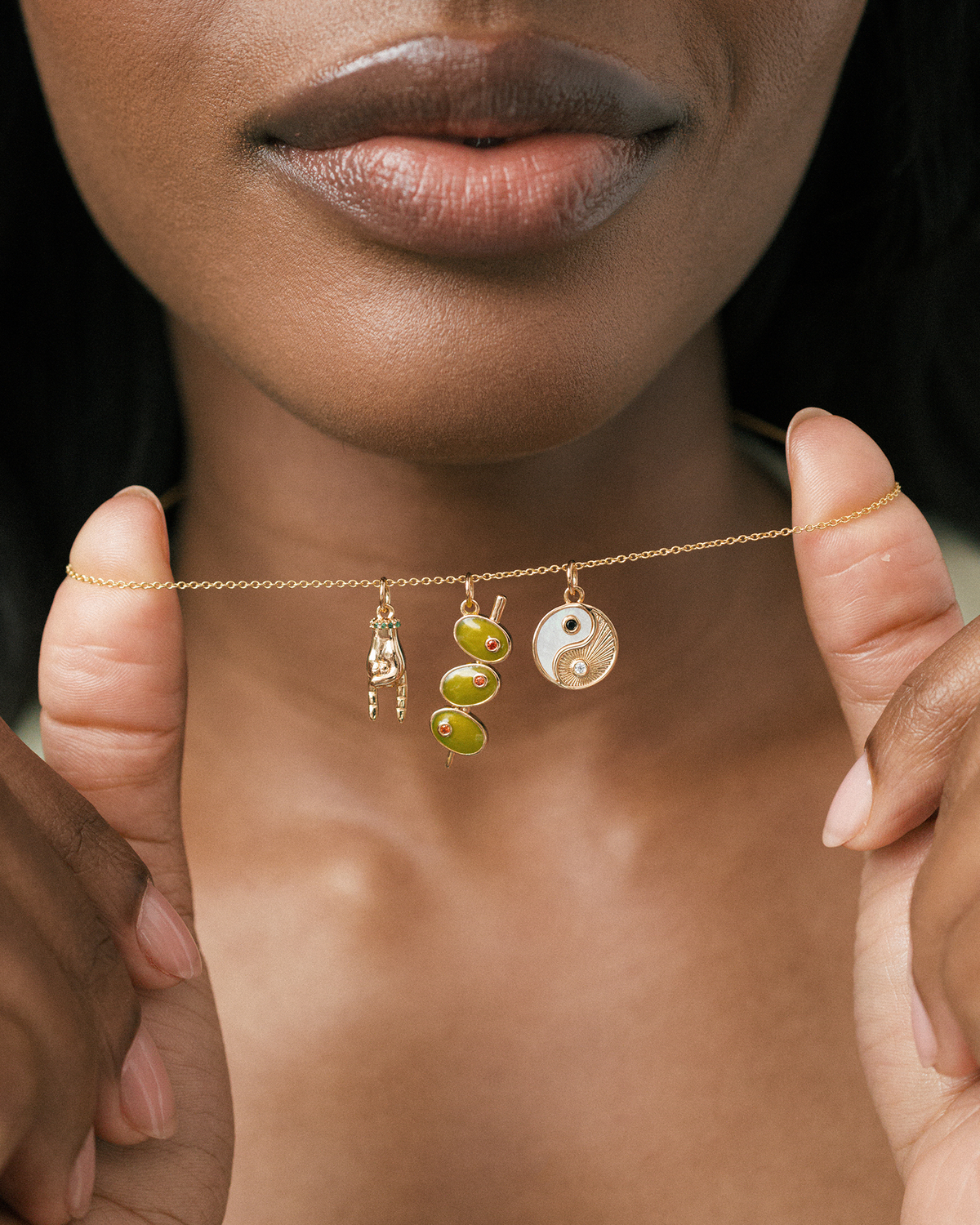 Capri Olives Charm