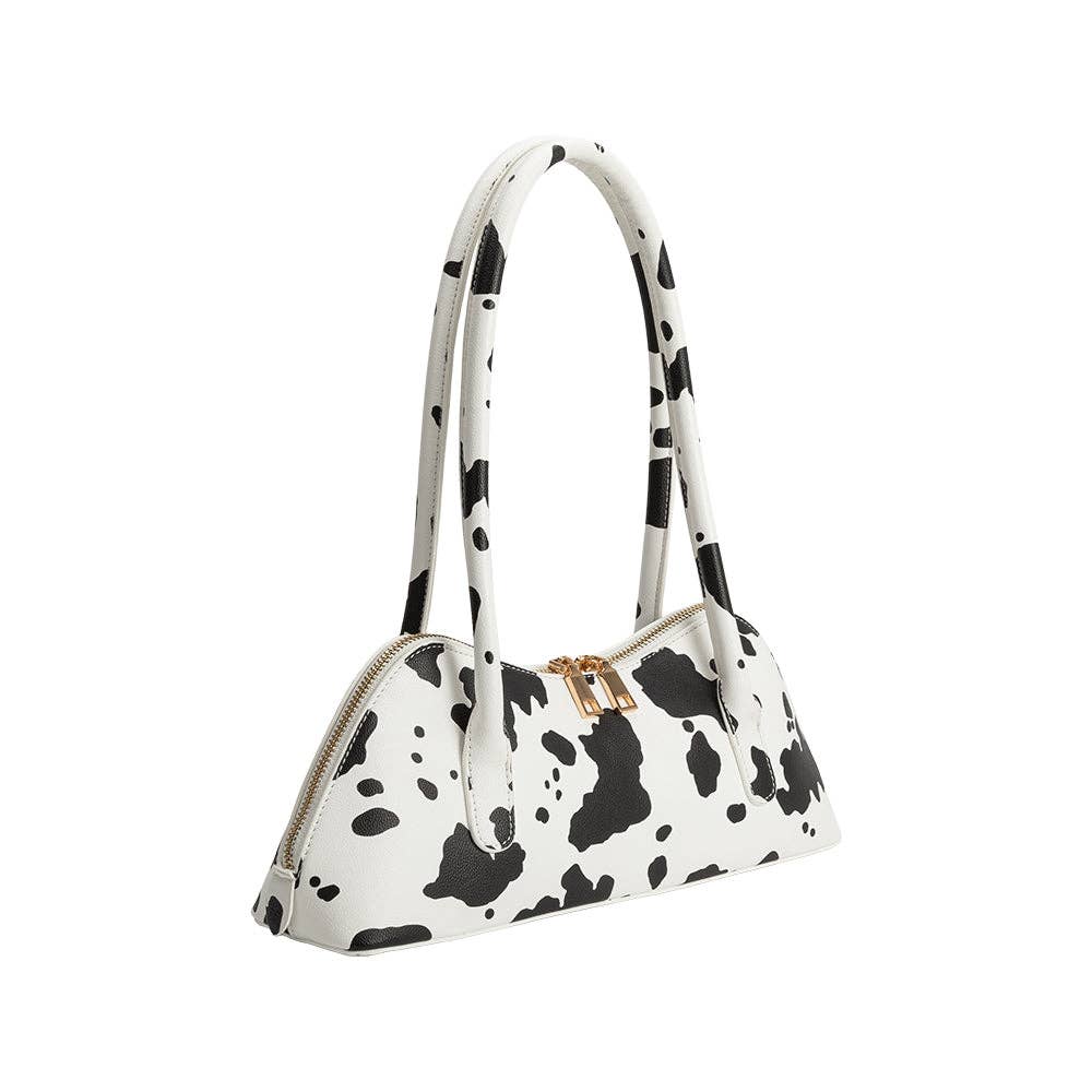 Dakota Cow Recycled Vegan Leather Shoulder Bag