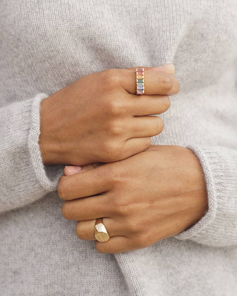 Everything Will Be OK Signet Ring