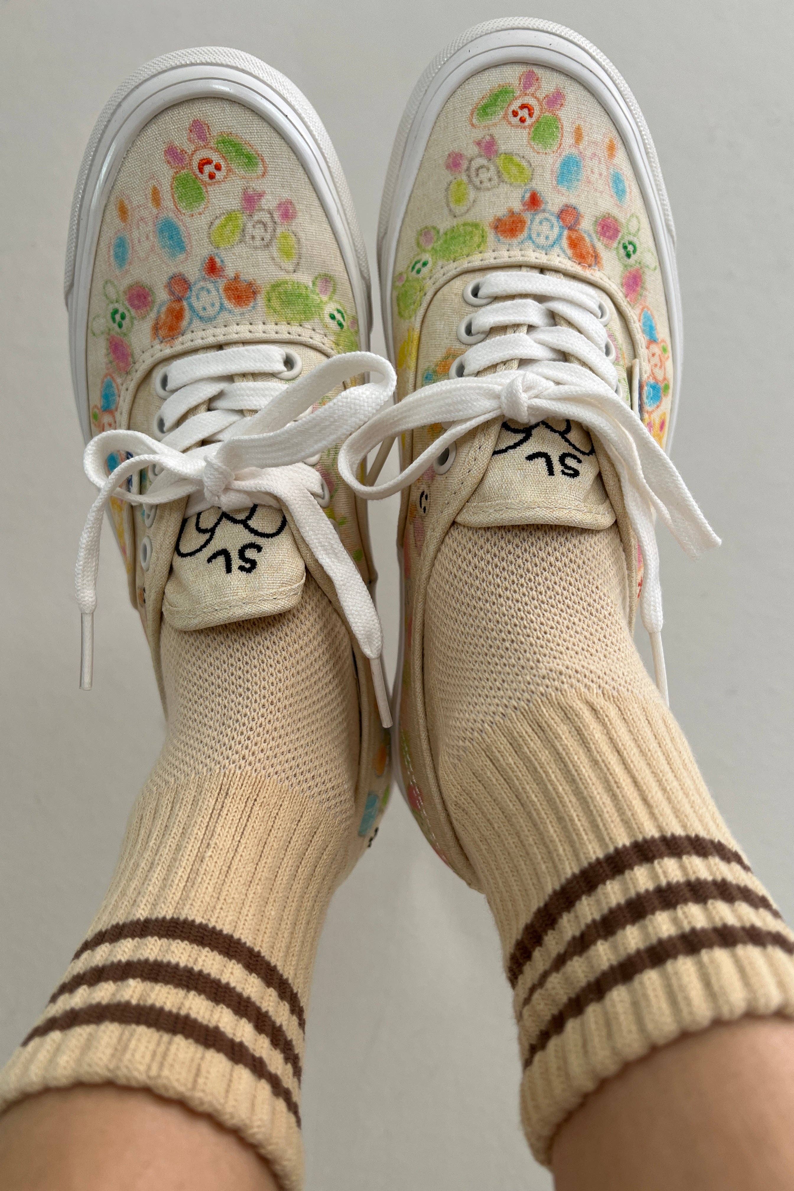 Girlfriend Socks in Grey