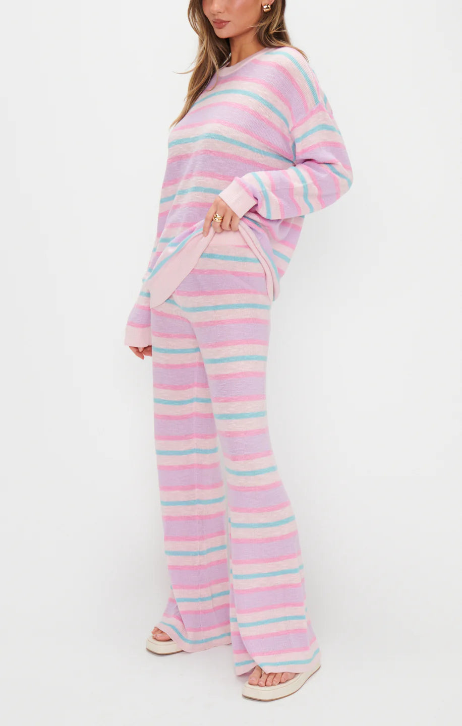 Feel Good Sweater in Cotton Candy