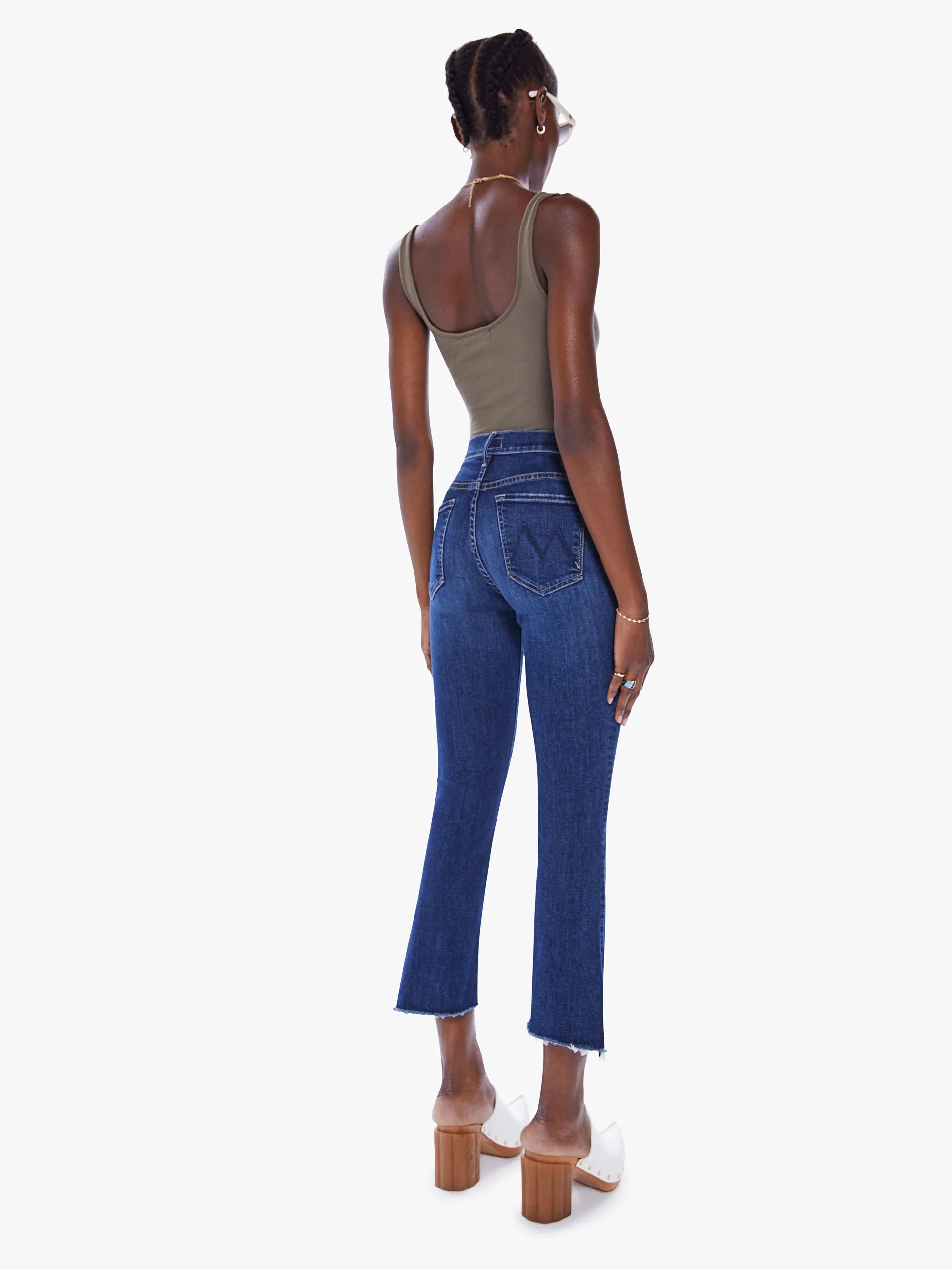 The Insider Crop Step Fray | Teaming Up