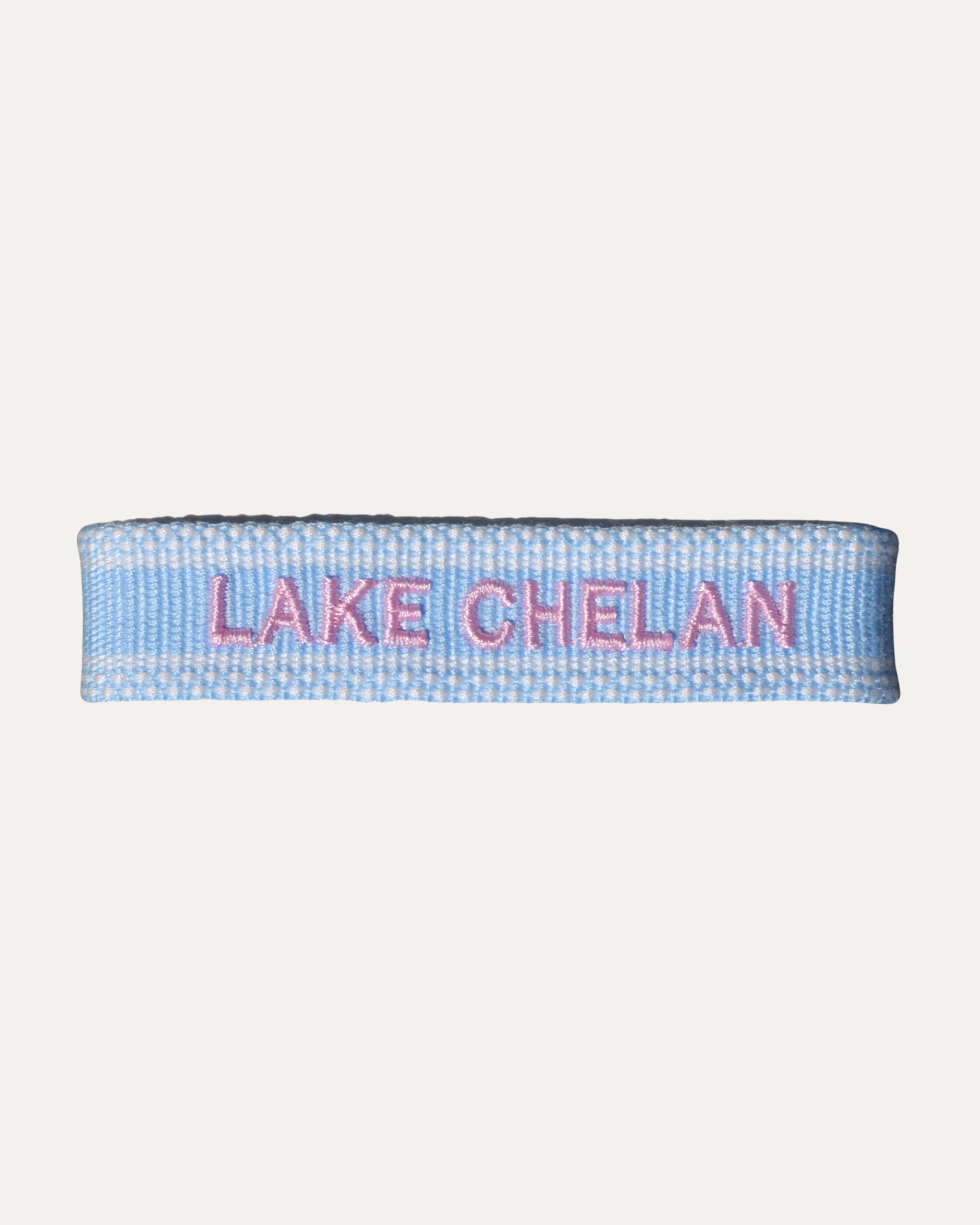 Lake Chelan Woven Bracelet | Powder Blue