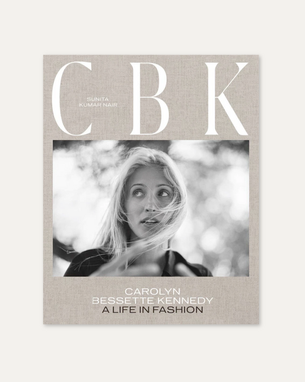 Book cover with 'CBK' and a photo of a woman on a light gray background