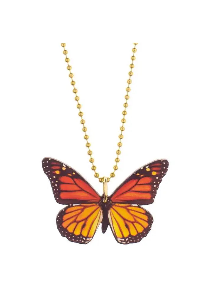 Monarch Butterfly Necklace