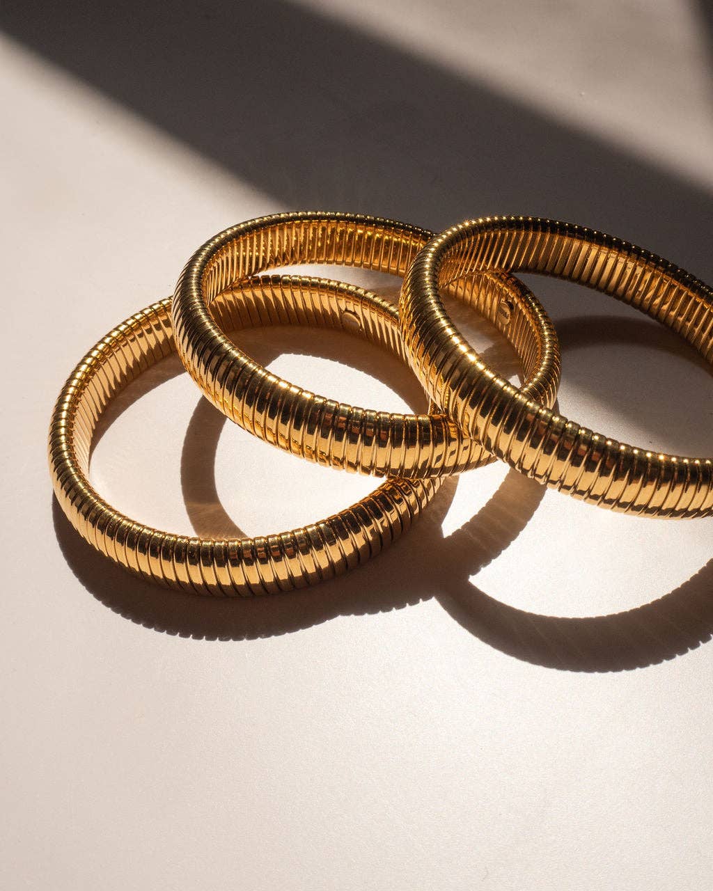 Flex Snake Chain Bracelet | Set of 3 | 12mm