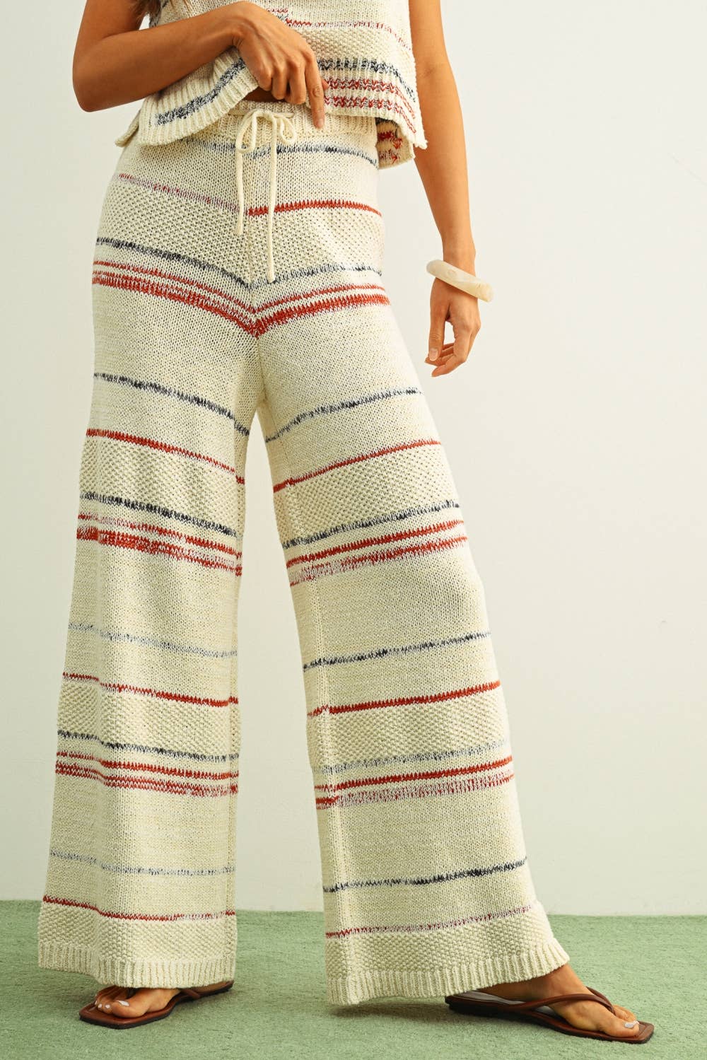 Harbor Stripe Knit Pants