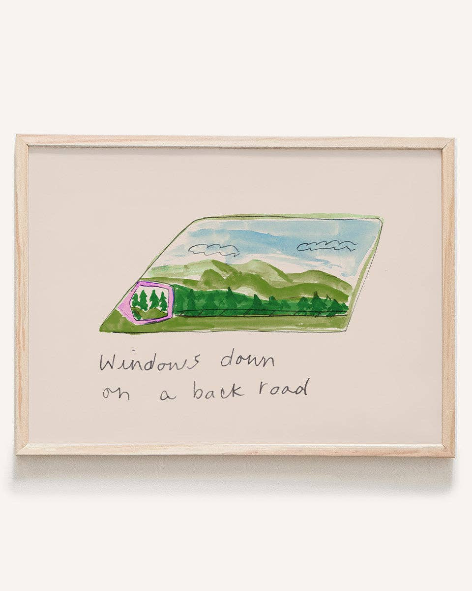 Car Views Mini Art Print