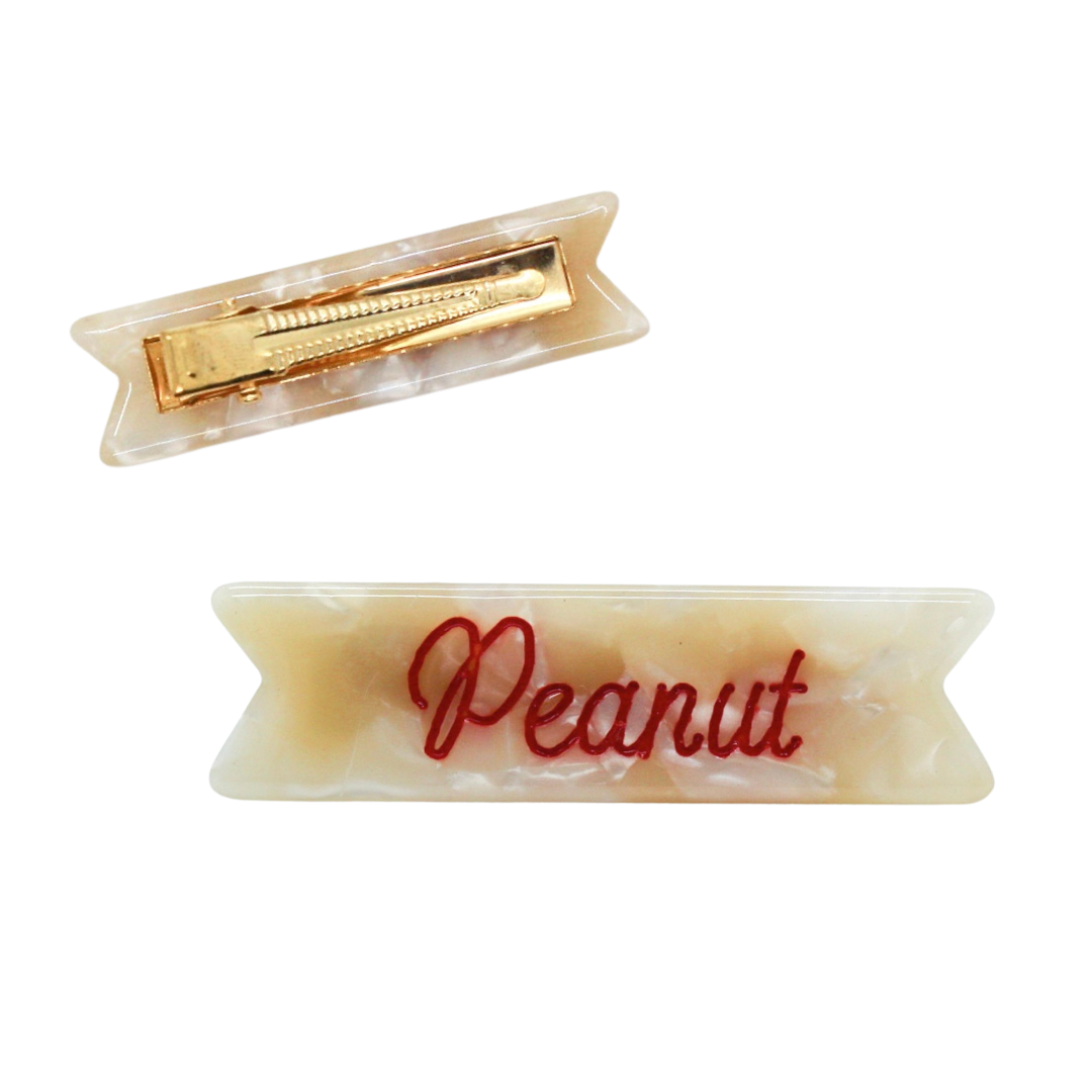 Peanut Hair Clip