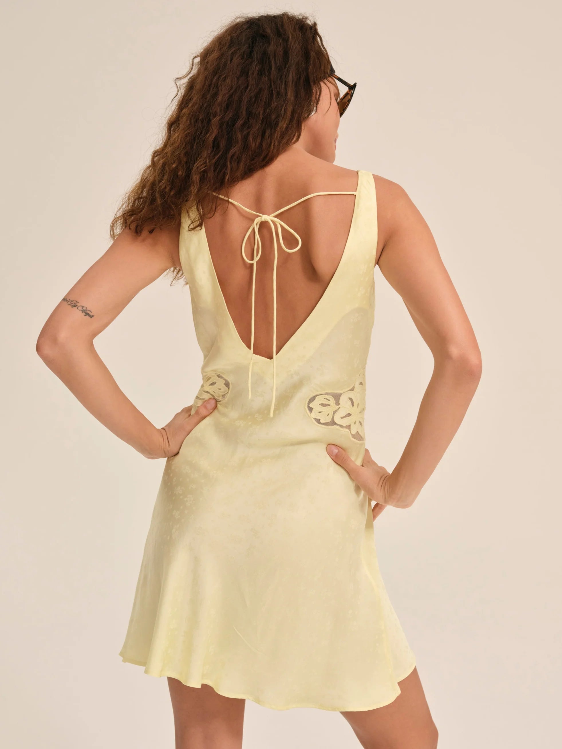 Sunrise Mini Dress | Yellow