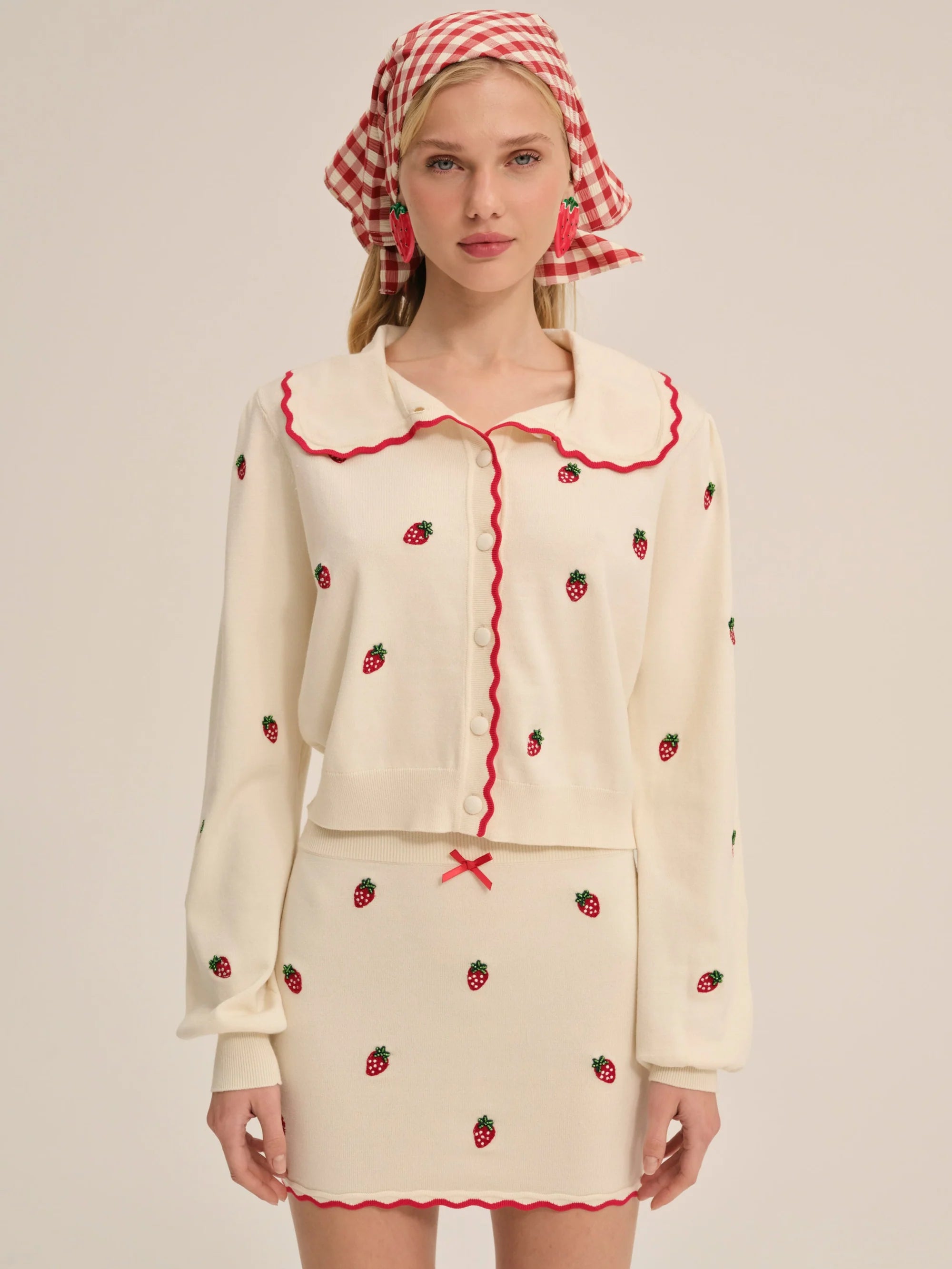 Strawberry Jam Cardigan