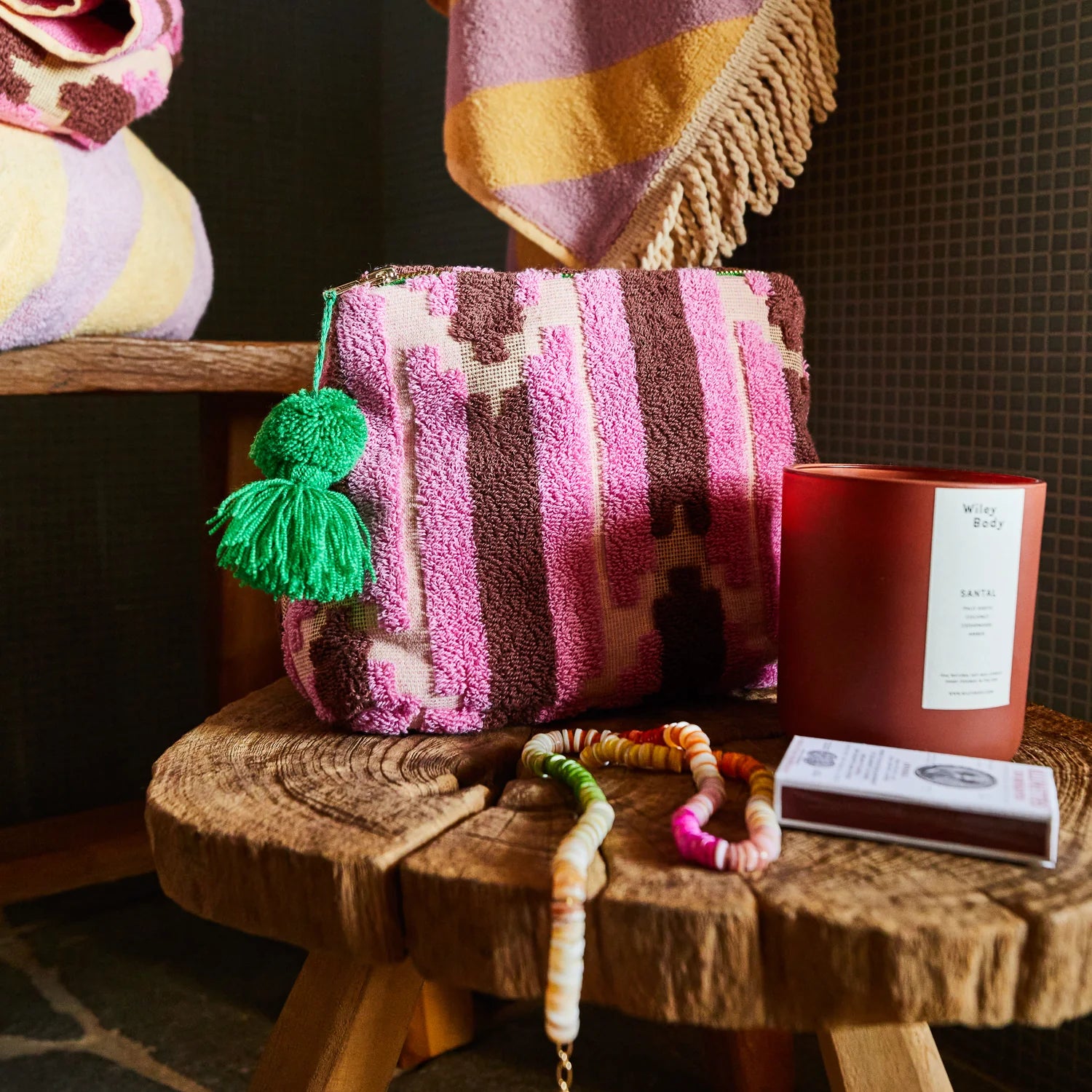 Nisha Terry Pouch | Rosewater