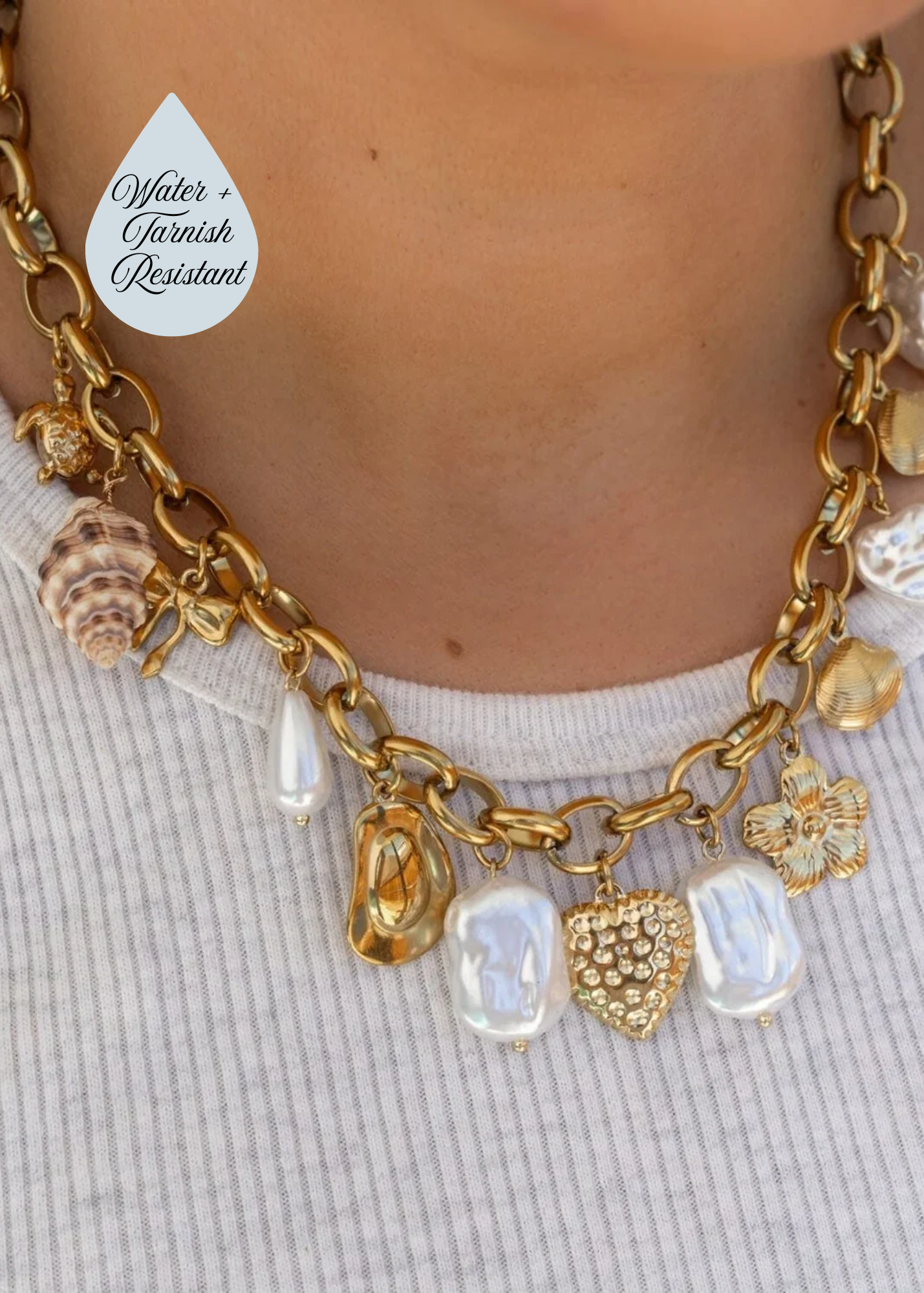 Coastline Charm Necklace