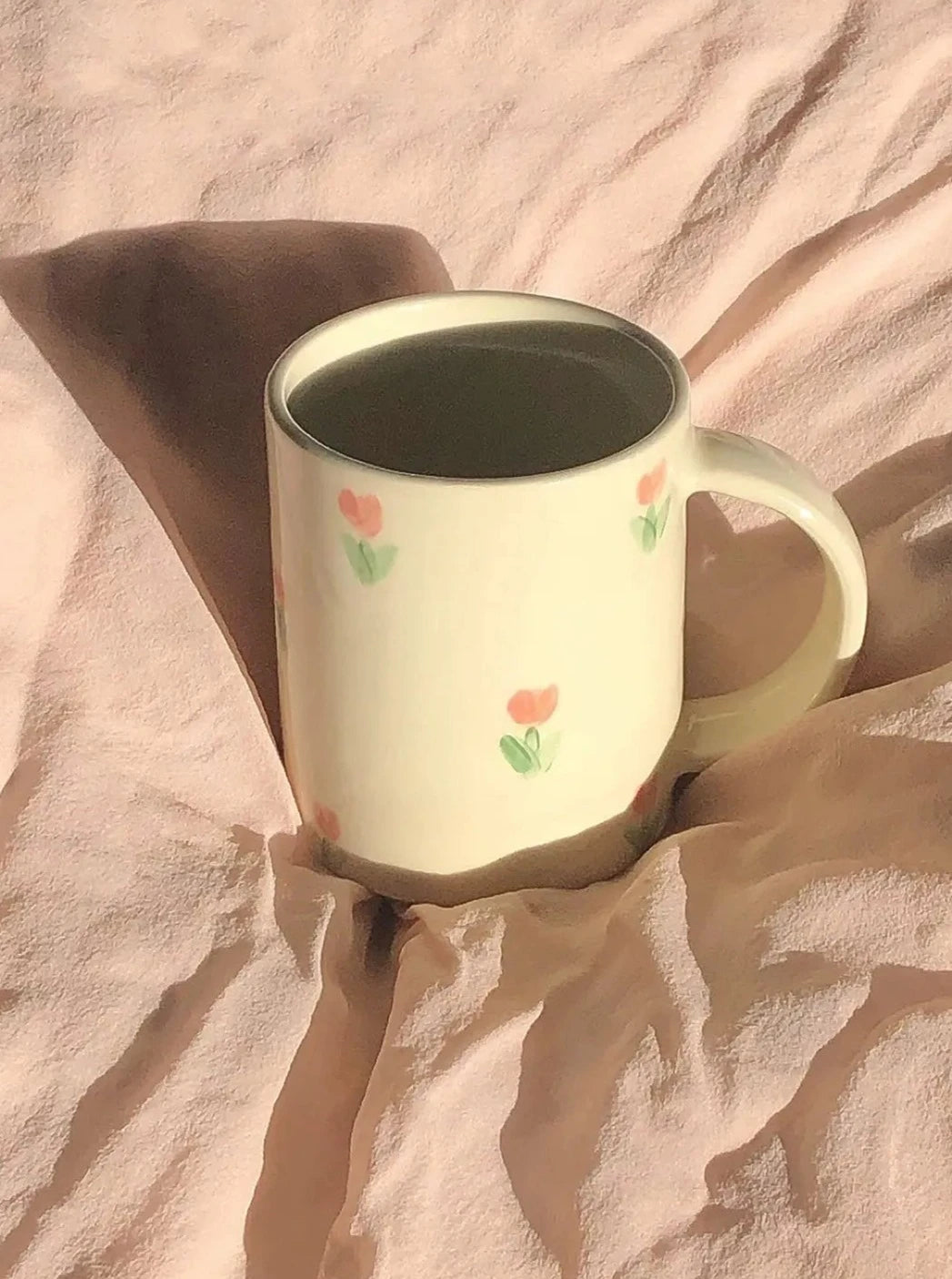 Pink Tulips Mug