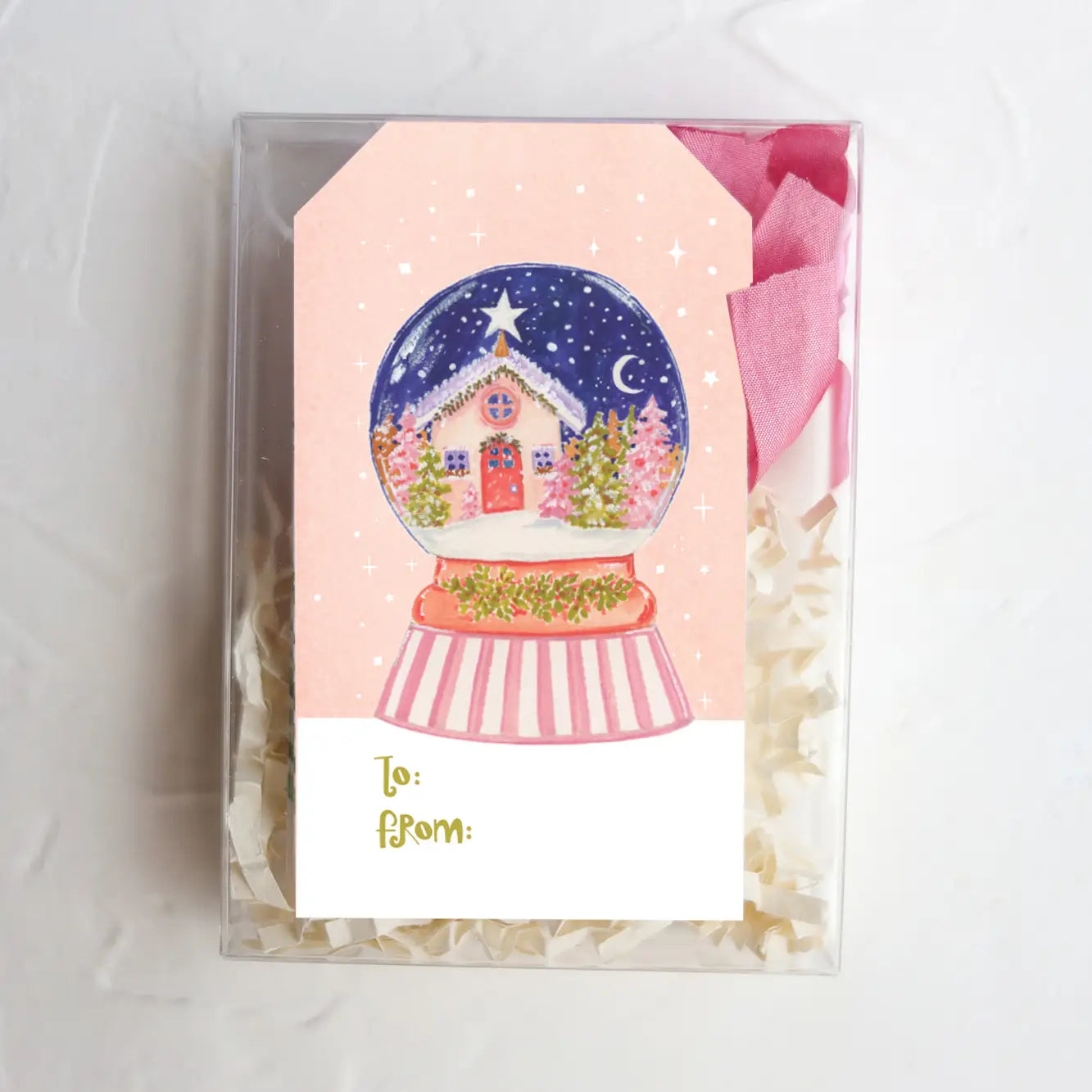 Snow Globe Gift Tags