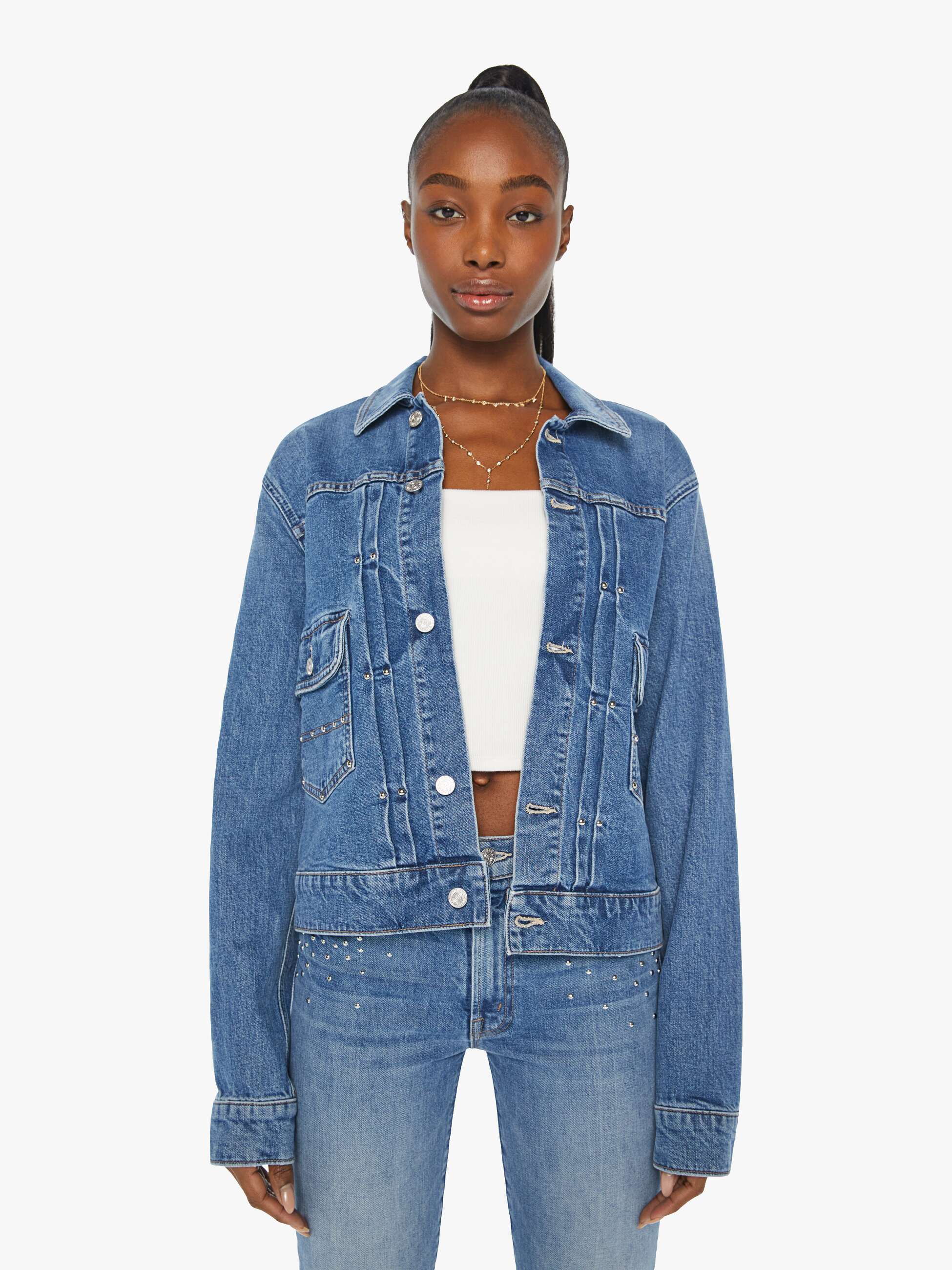 The Duo Jacket in Metal Magic