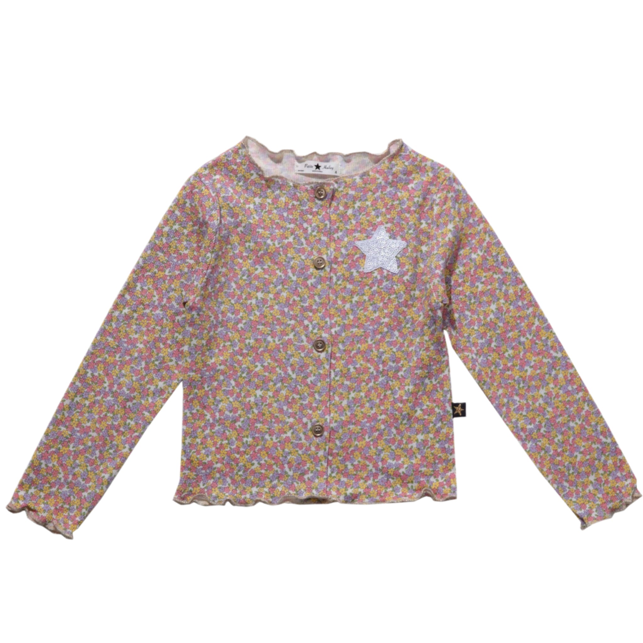 Camila Floral Cardigan | Pink