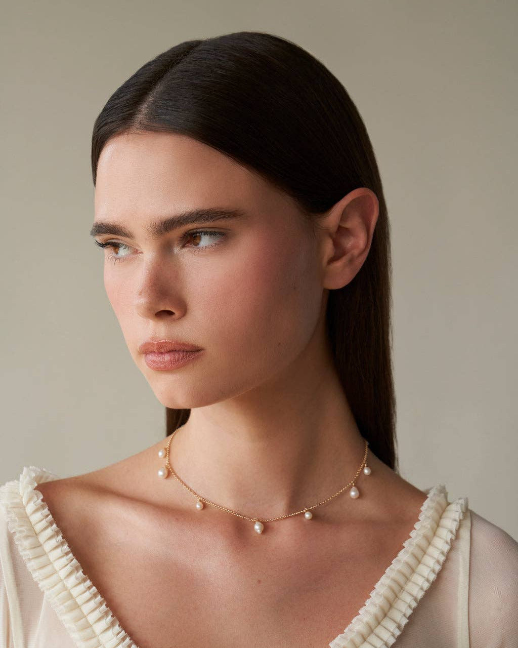 Amelie Necklace | Gold