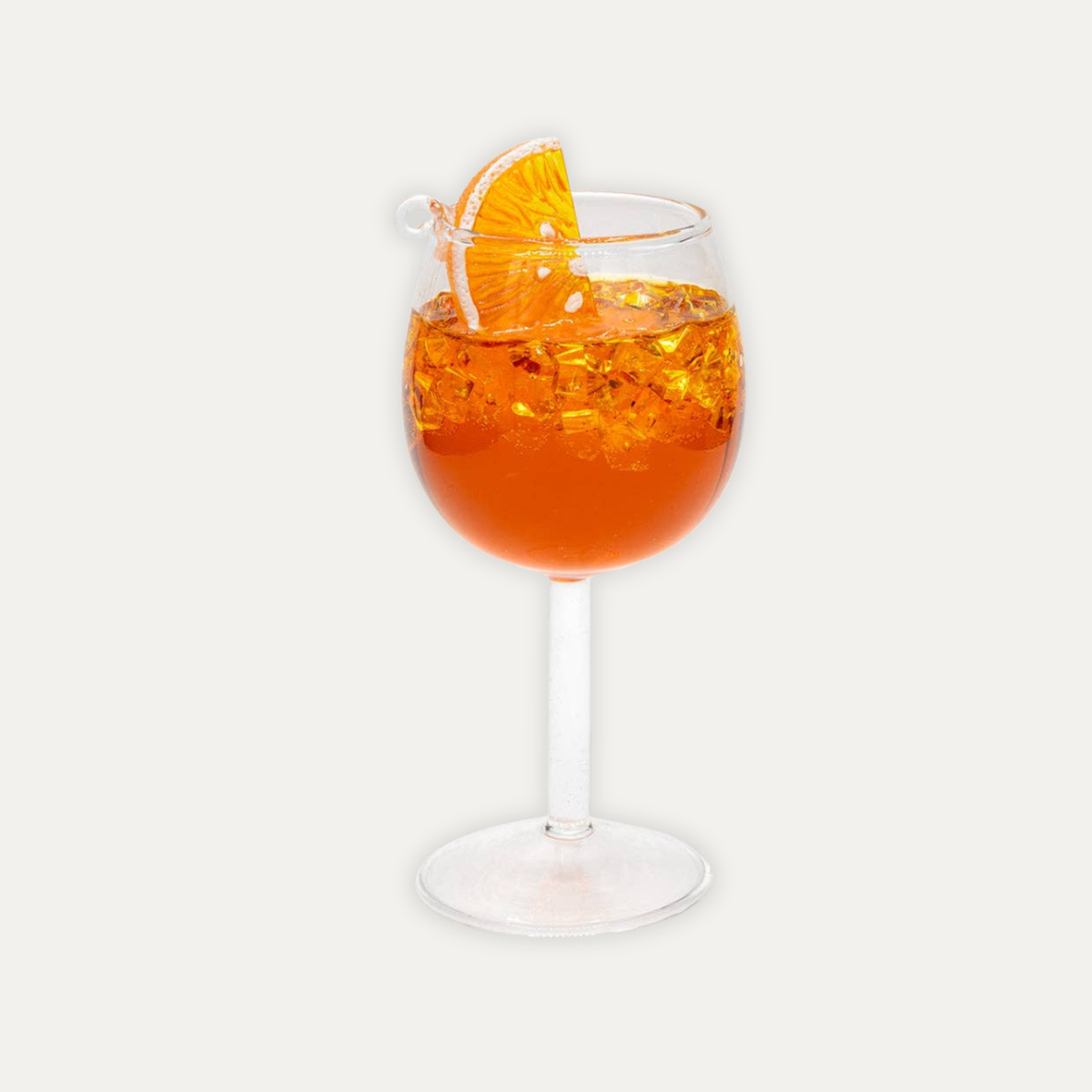 Aperol Spritz Glass Ornament