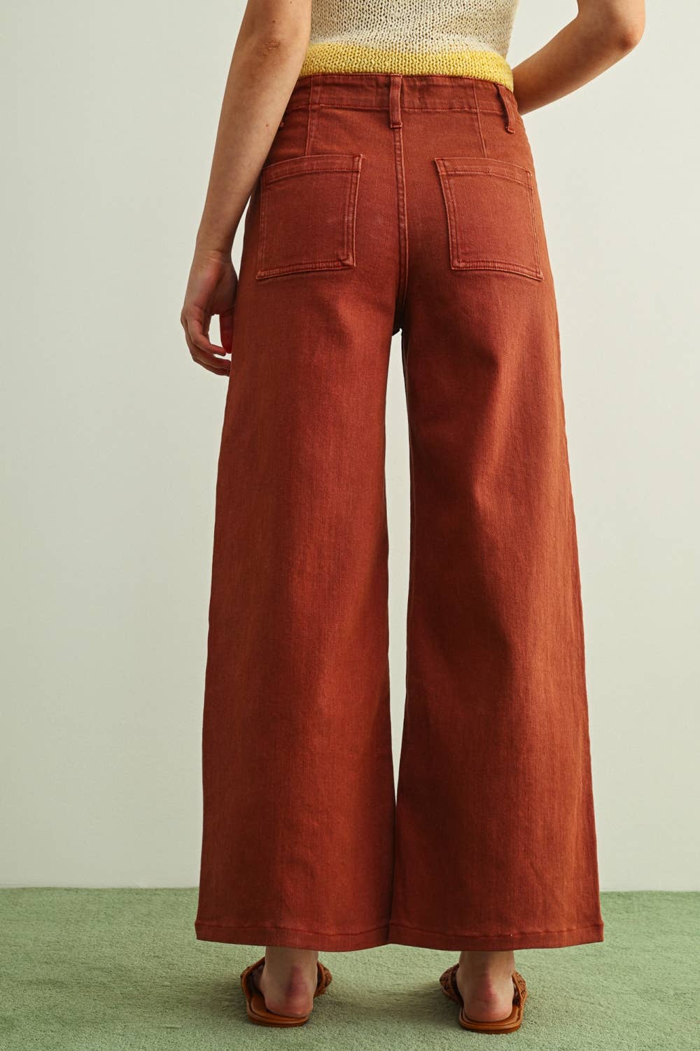 Cora Stretch Wide Leg Pants